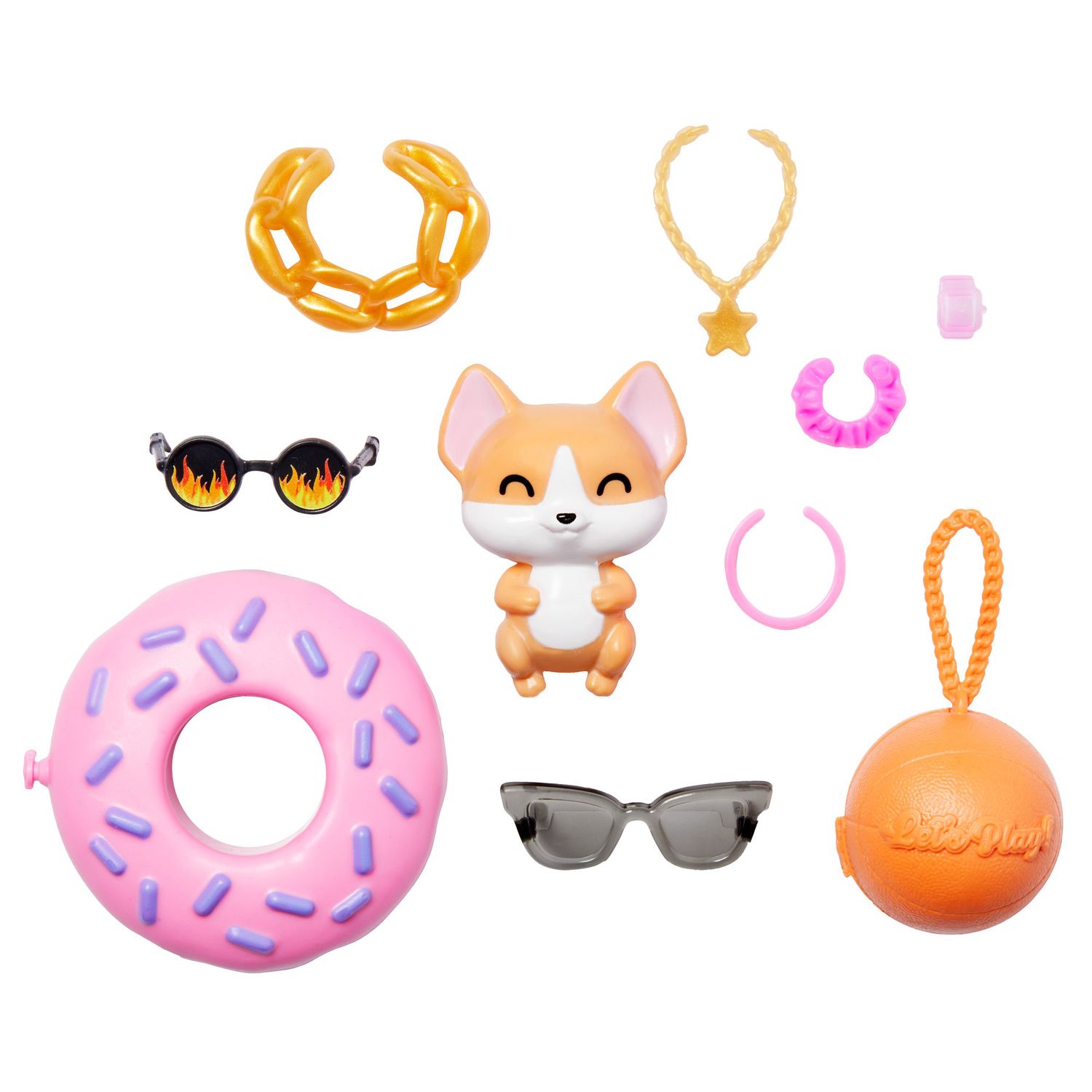 Barbie Extra Snodata con Lunghissimi Capelli Ondulati con Ciocche Rosa - Barbie