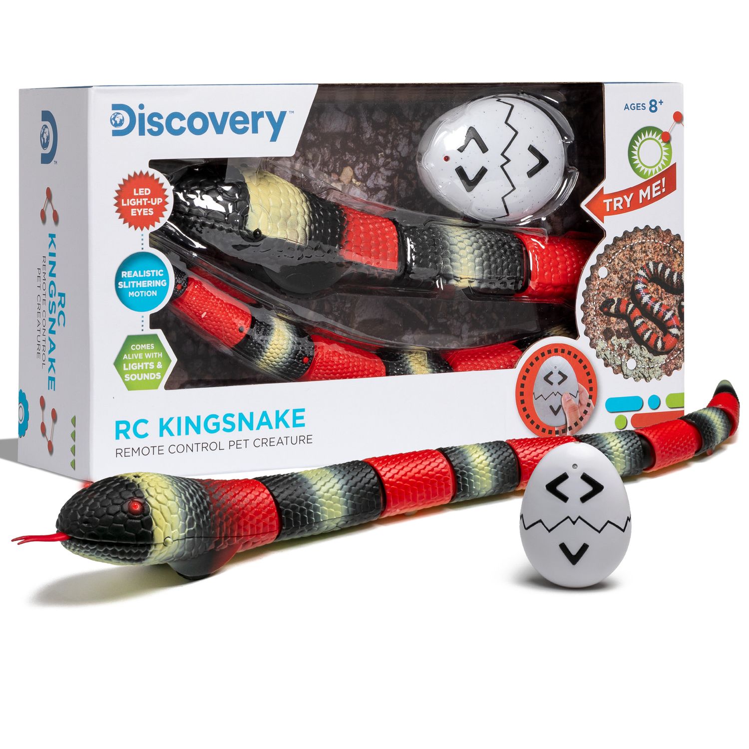 Serpente radiocomandato con suoni realistici - Discovery Toys