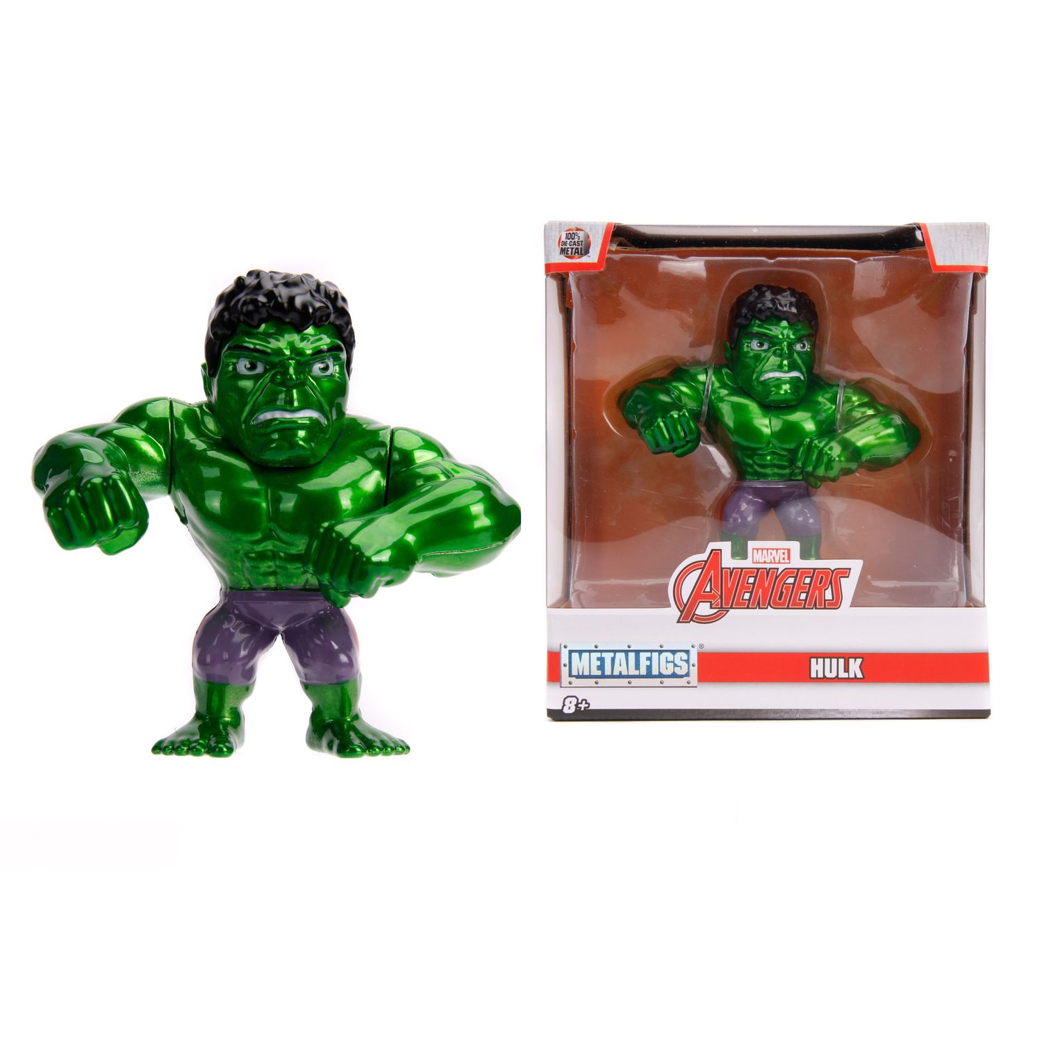 Personaggio Hulk 10 cm - Jada Toys, Marvel