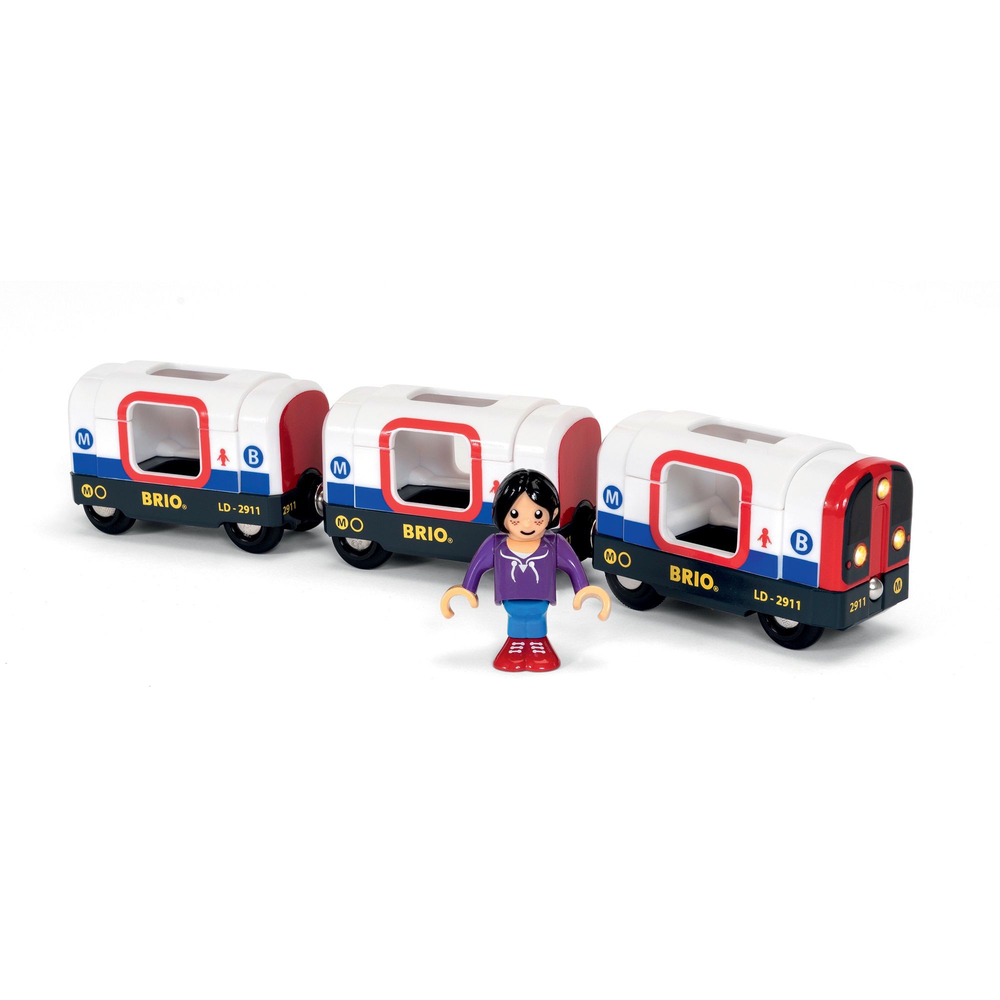 Brio metropolitana,set da 3 pezzi - Brio