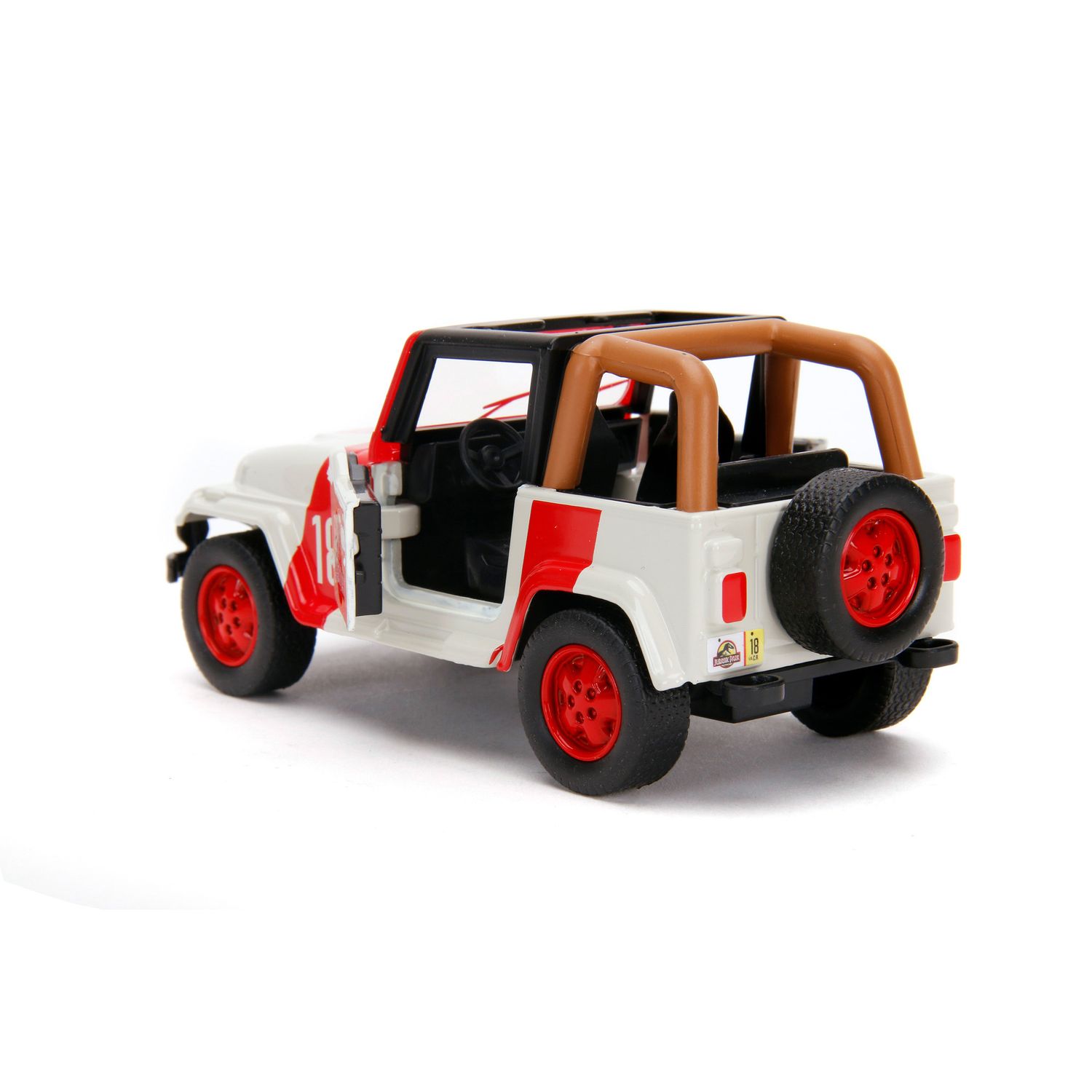 Jeep Wrangler Jurassic Park scala 1:32 - Jada Toys, Jurassic World