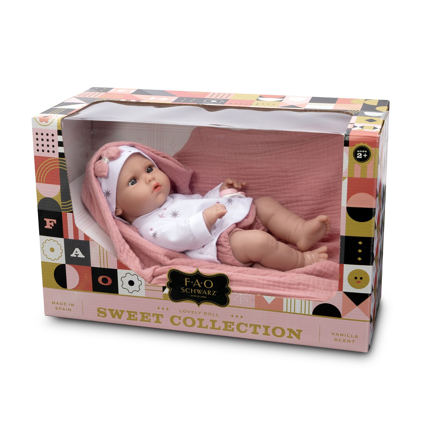 Bambola Elegance Pink Sweet Collection 33 cm - FAO Schwarz