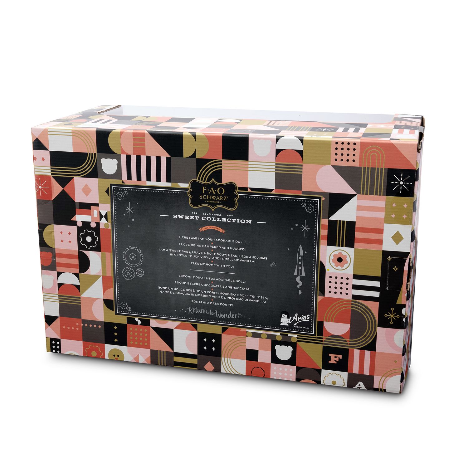 Bambola Dafne Sweet Collection 40 cm - FAO Schwarz