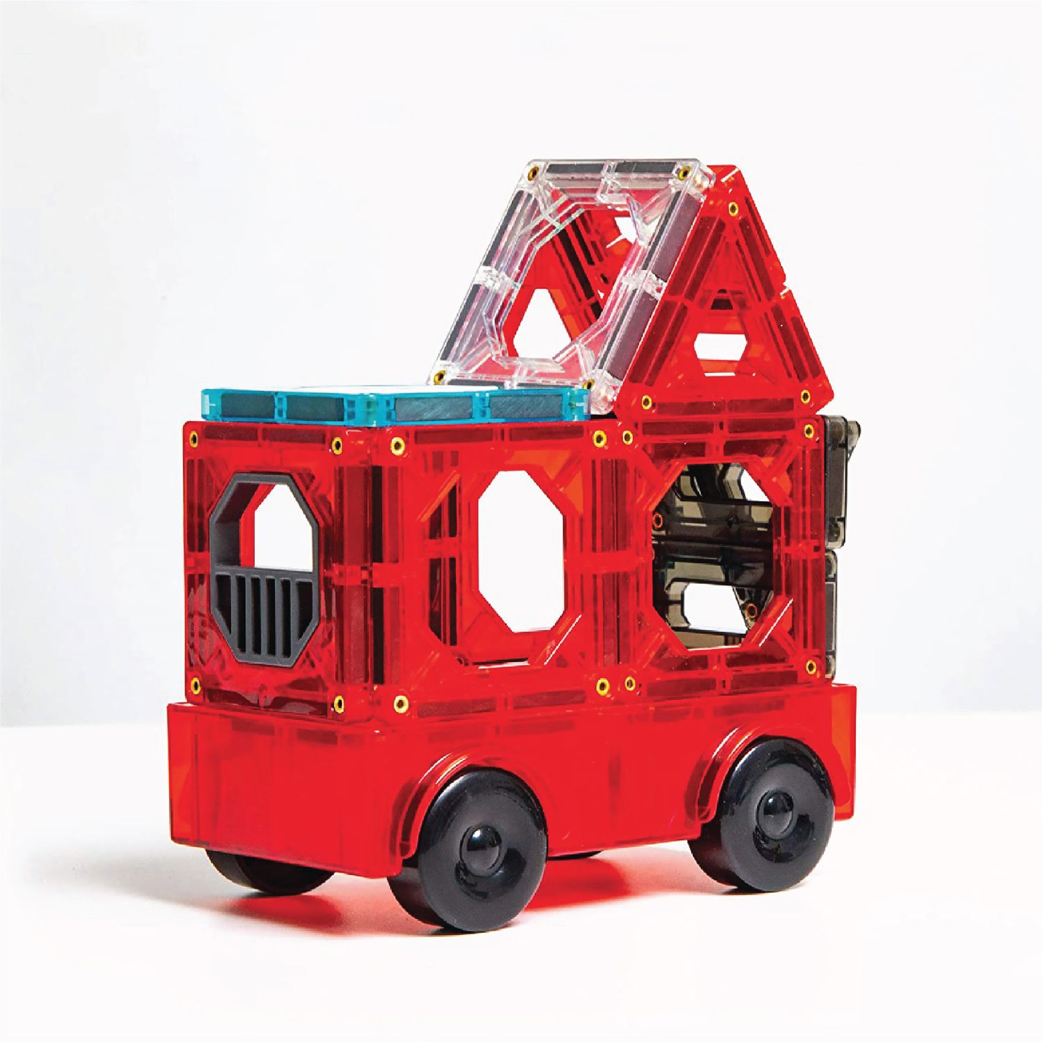 Set costruzioni magnetiche da 43 pezzi con camion - FAO Schwarz