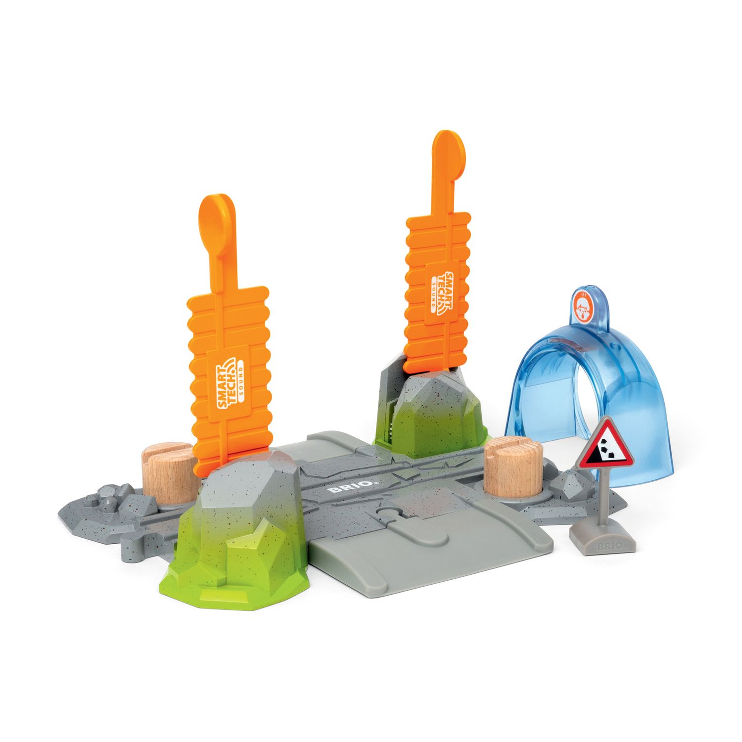 Brio attraversamento pericoloso con smart tech sound,set da 5 pezzi - Brio