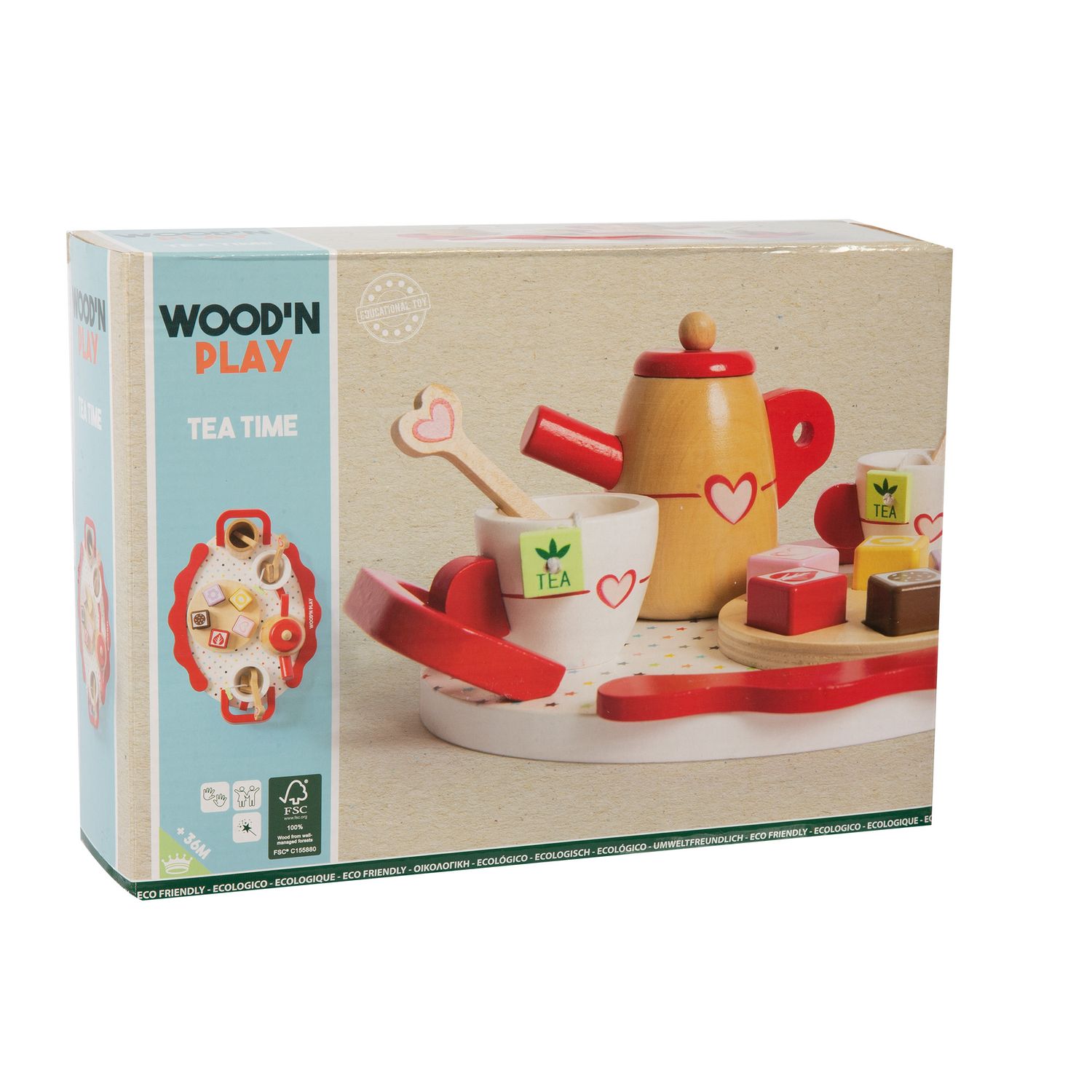 Servizio da thè Wood n' Play - Wood n’ Play