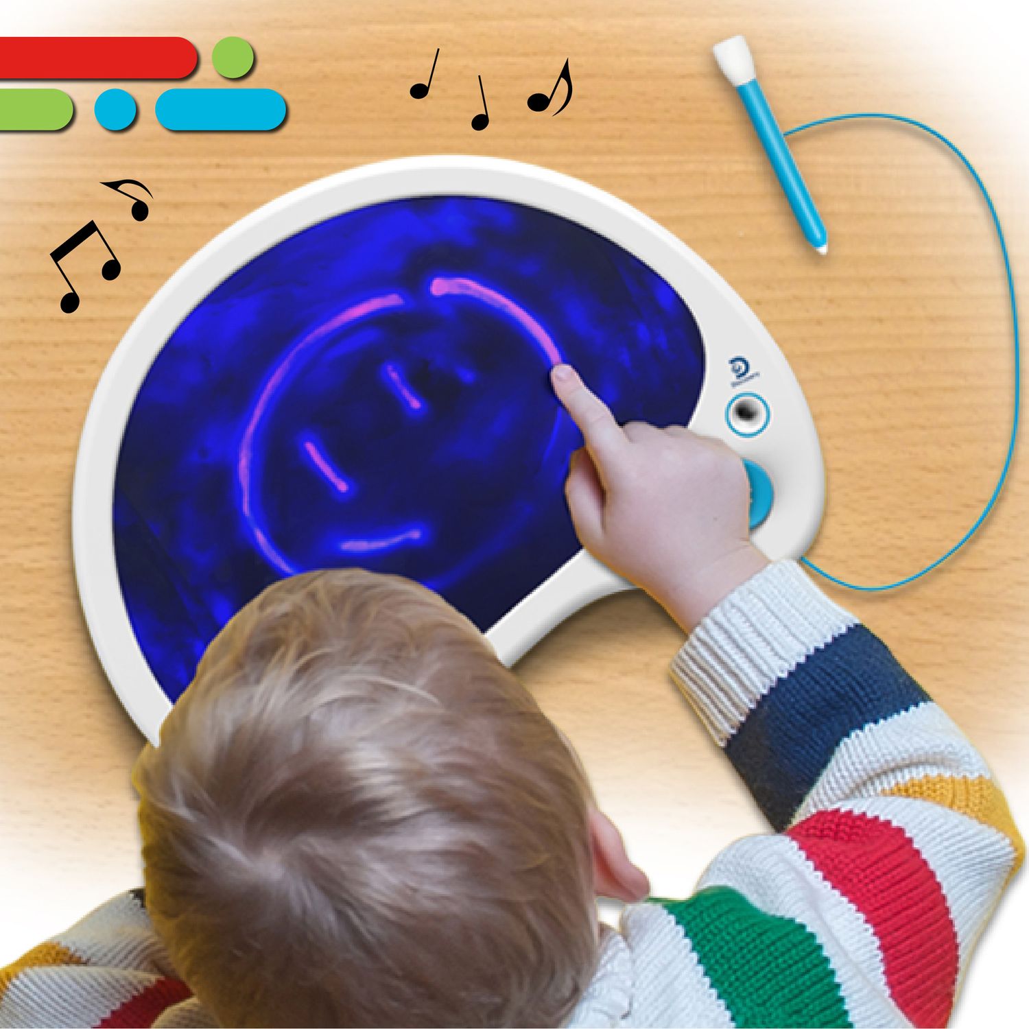Lavagnetta artistica luminosa con melodie e suoni - Discovery Toys