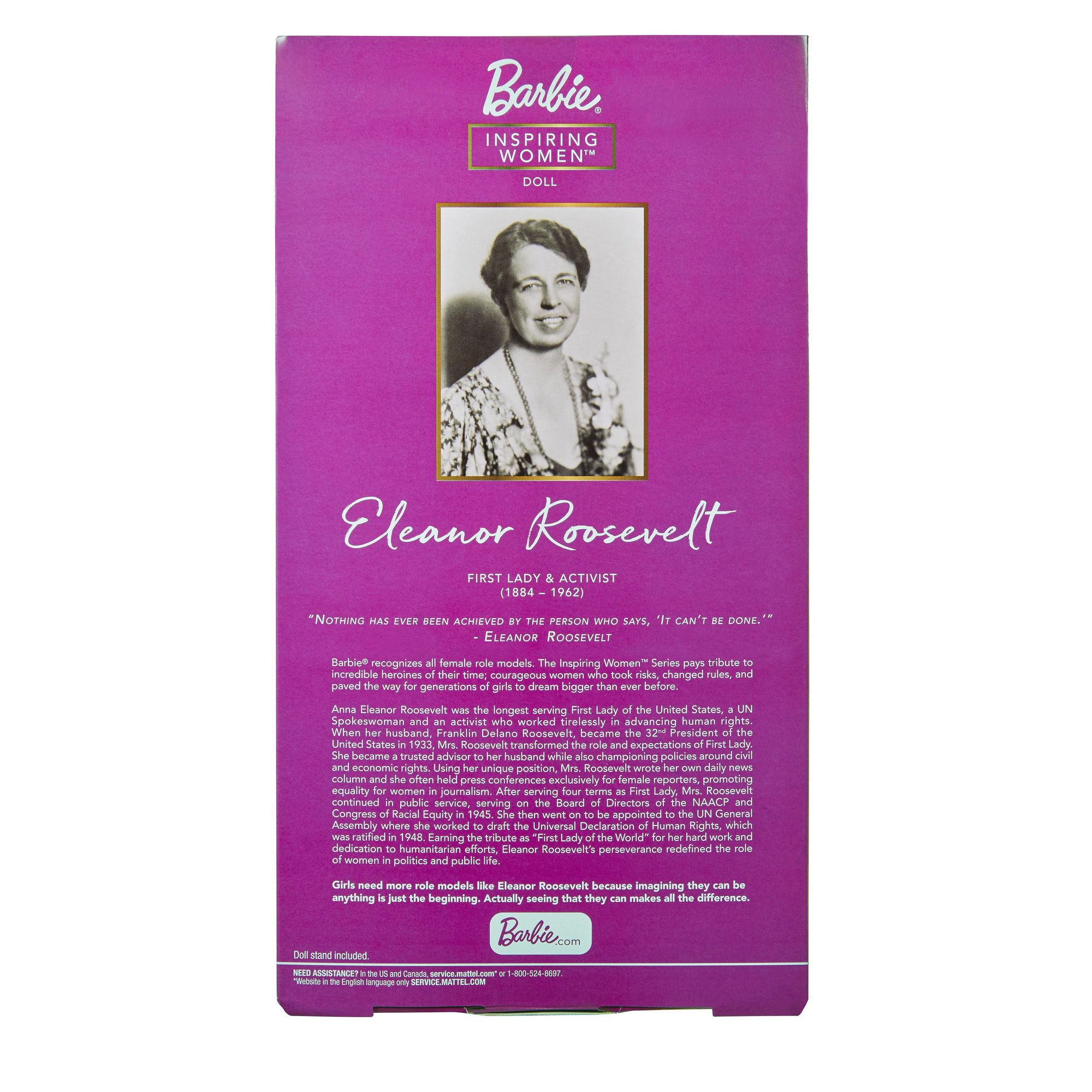 Barbie Inspiring Women Eleanor Roosevelt - Barbie