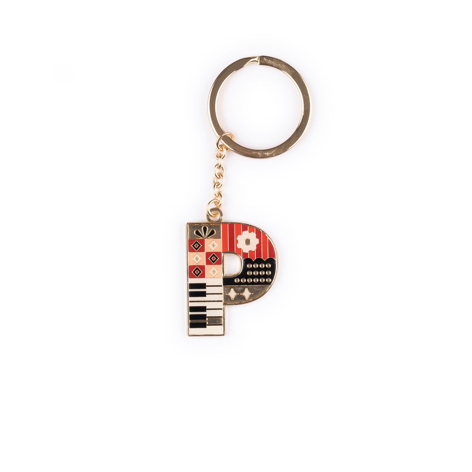 Portachiavi lettera P - FAO Schwarz