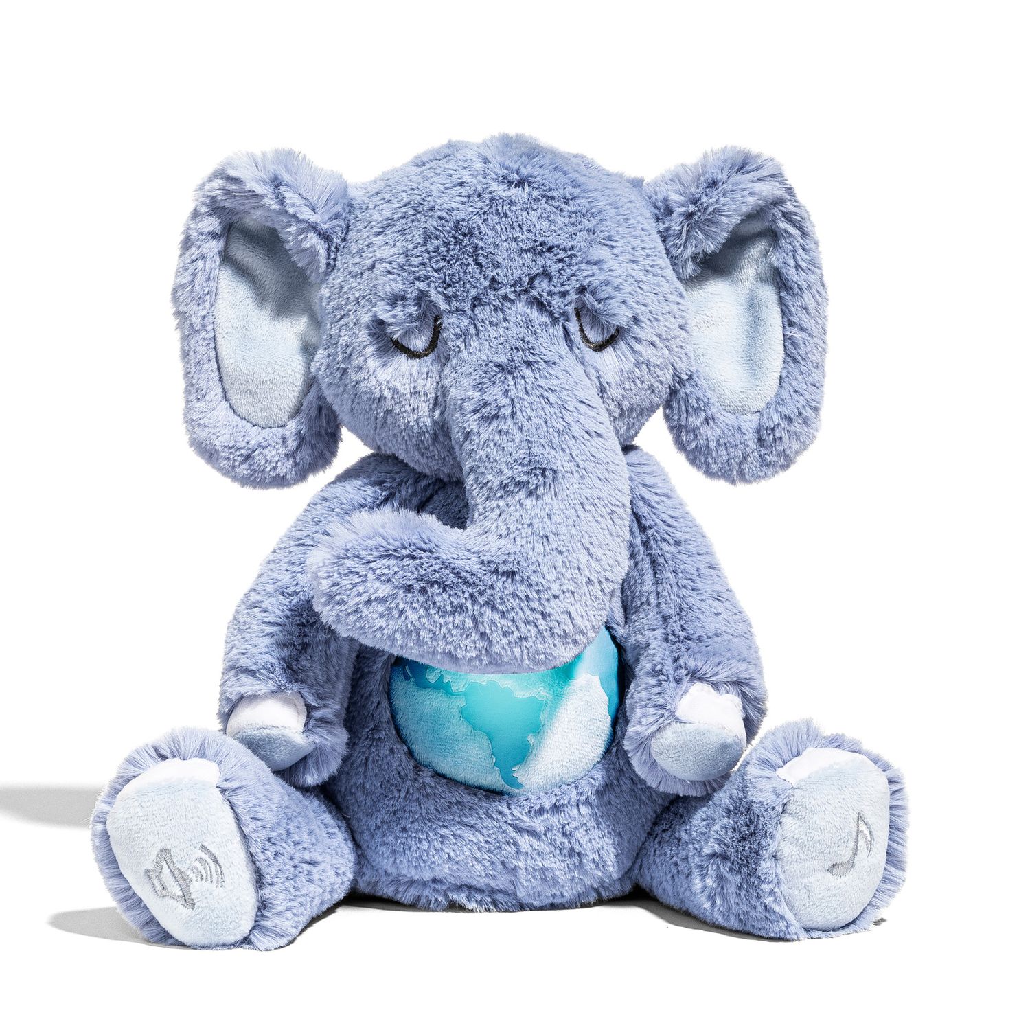 Elefante di peluche con luci LED e suoni 26 cm - FAO Schwarz