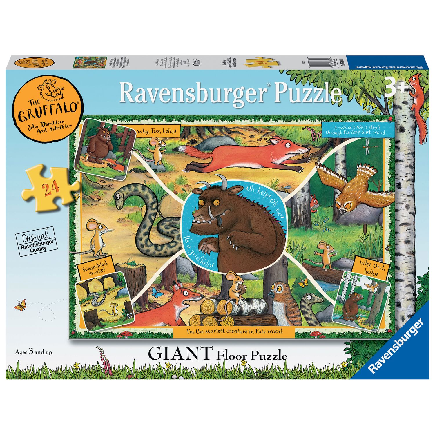 Ravensburger puzzle Gruffalo Giant da pavimento 24 pezzi - Ravensburger