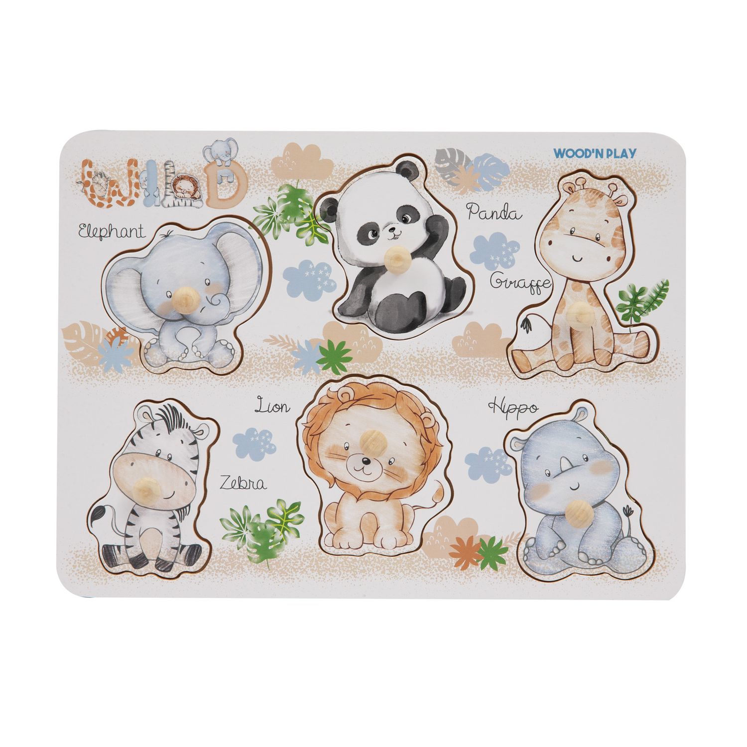 Puzzle in legno assortito Wood n' Play - Wood n’ Play