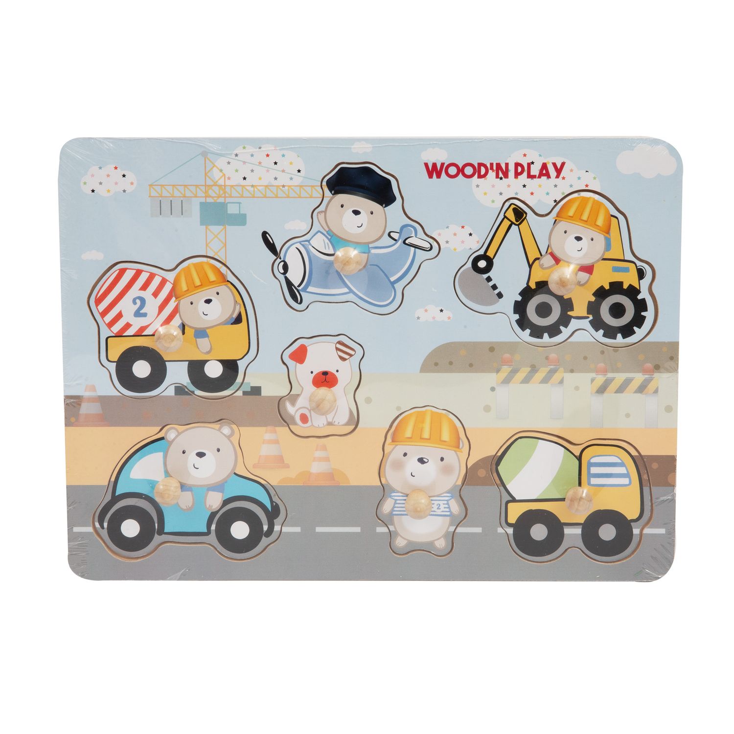 Puzzle in legno assortito Wood n' Play - Wood n’ Play