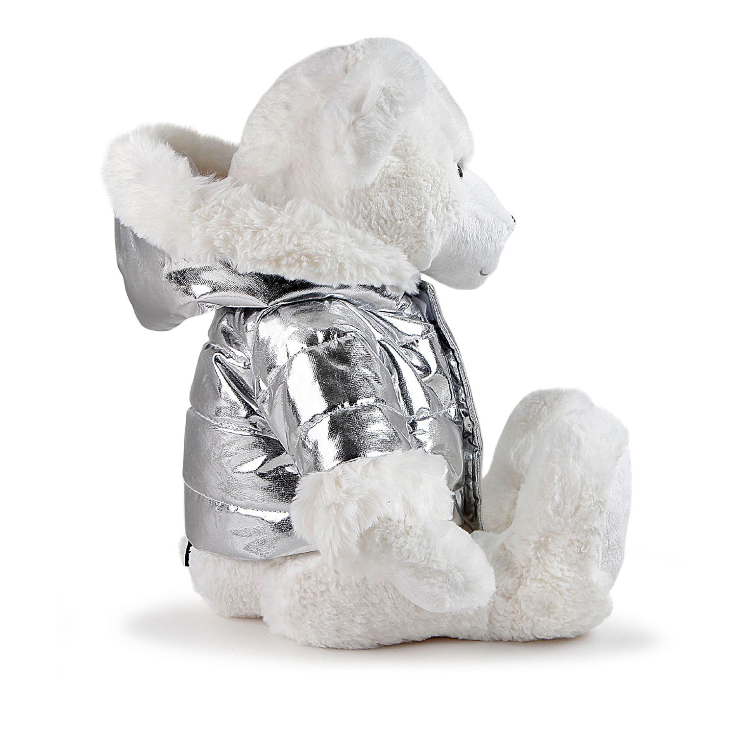 Orso di peluche con giacca d'argento 33 cm - FAO Schwarz