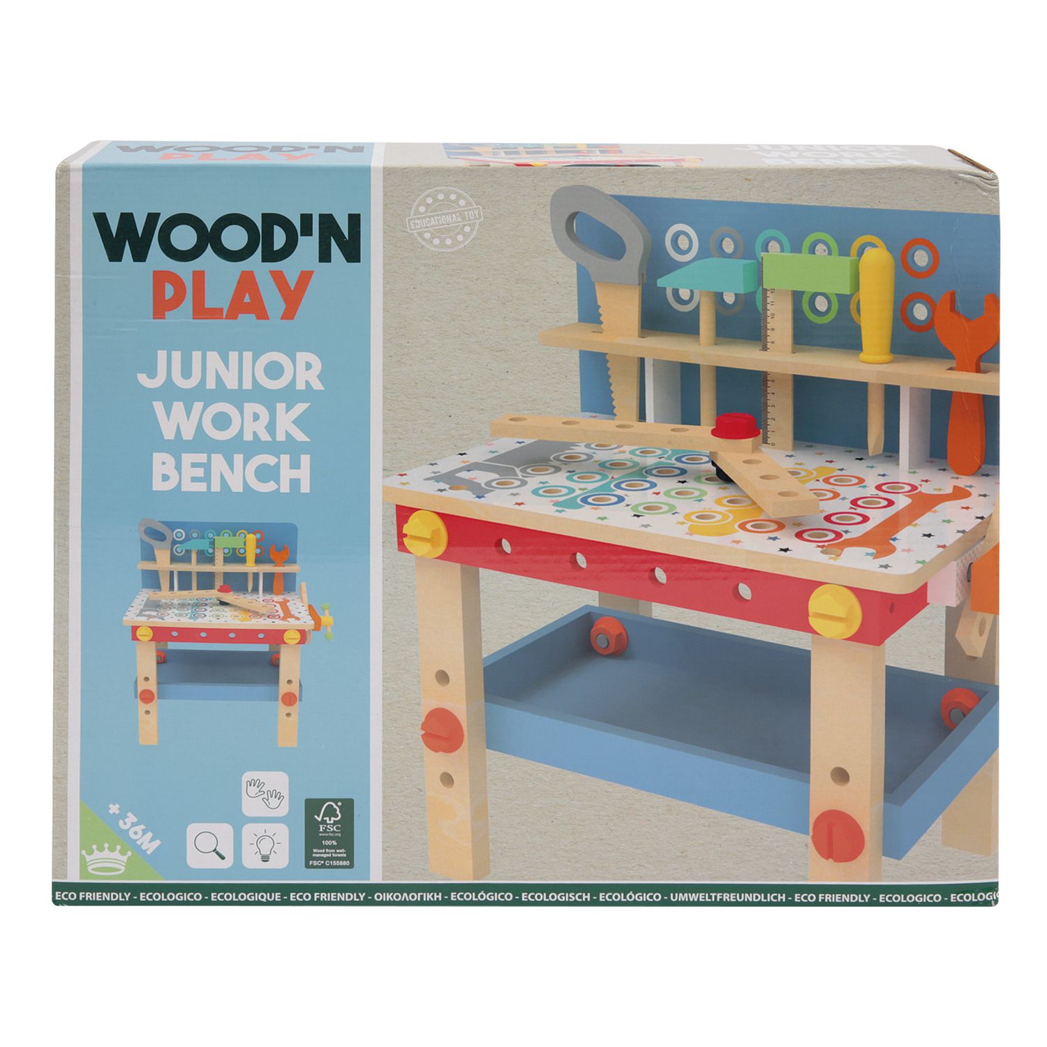 Banchetto lavoro Wood n' Play - Wood n’ Play