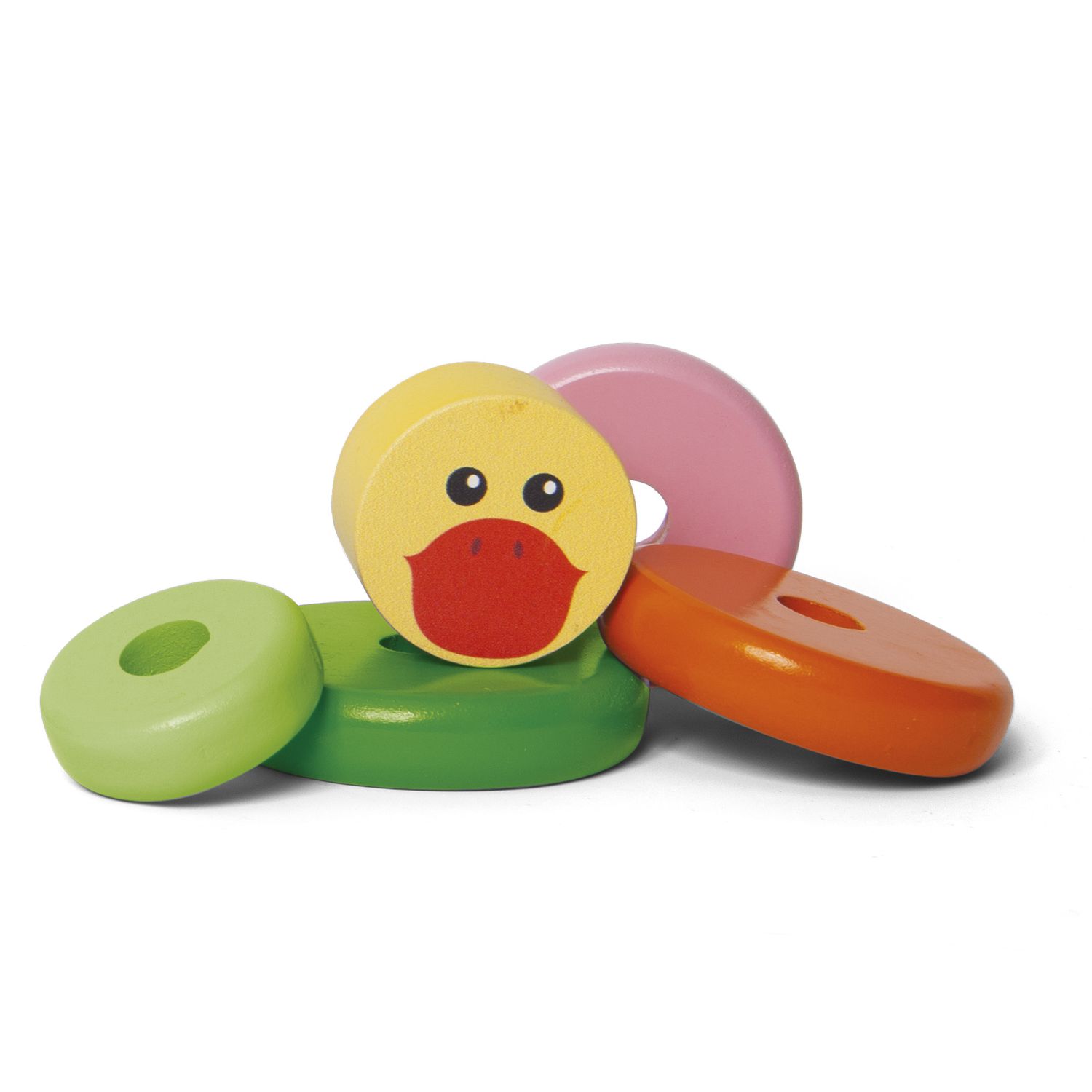 Camion con animali da impilare wood n' play - Wood n’ Play