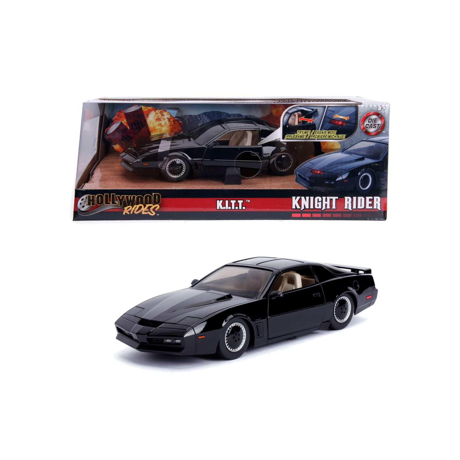 Modellino Kitt Knight Rider scala 1:24 - Jada Toys