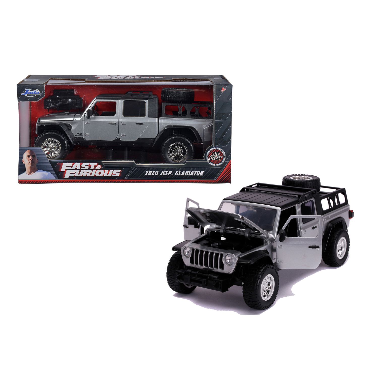 Jeep gladiator fast & furious scala 1:24 - Jada Toys