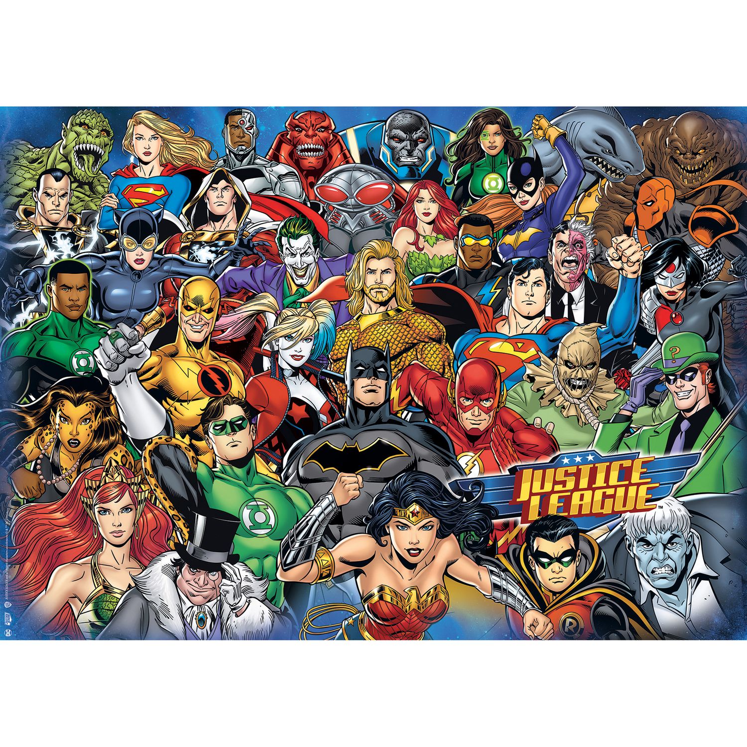 Ravensburger puzzle DC Comics Challenge 1000 pezzi - DC Comics, Ravensburger