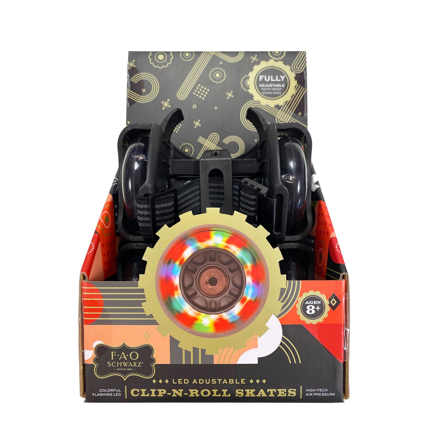 Pattini per scarpe Skates Clip n' Roll - FAO Schwarz