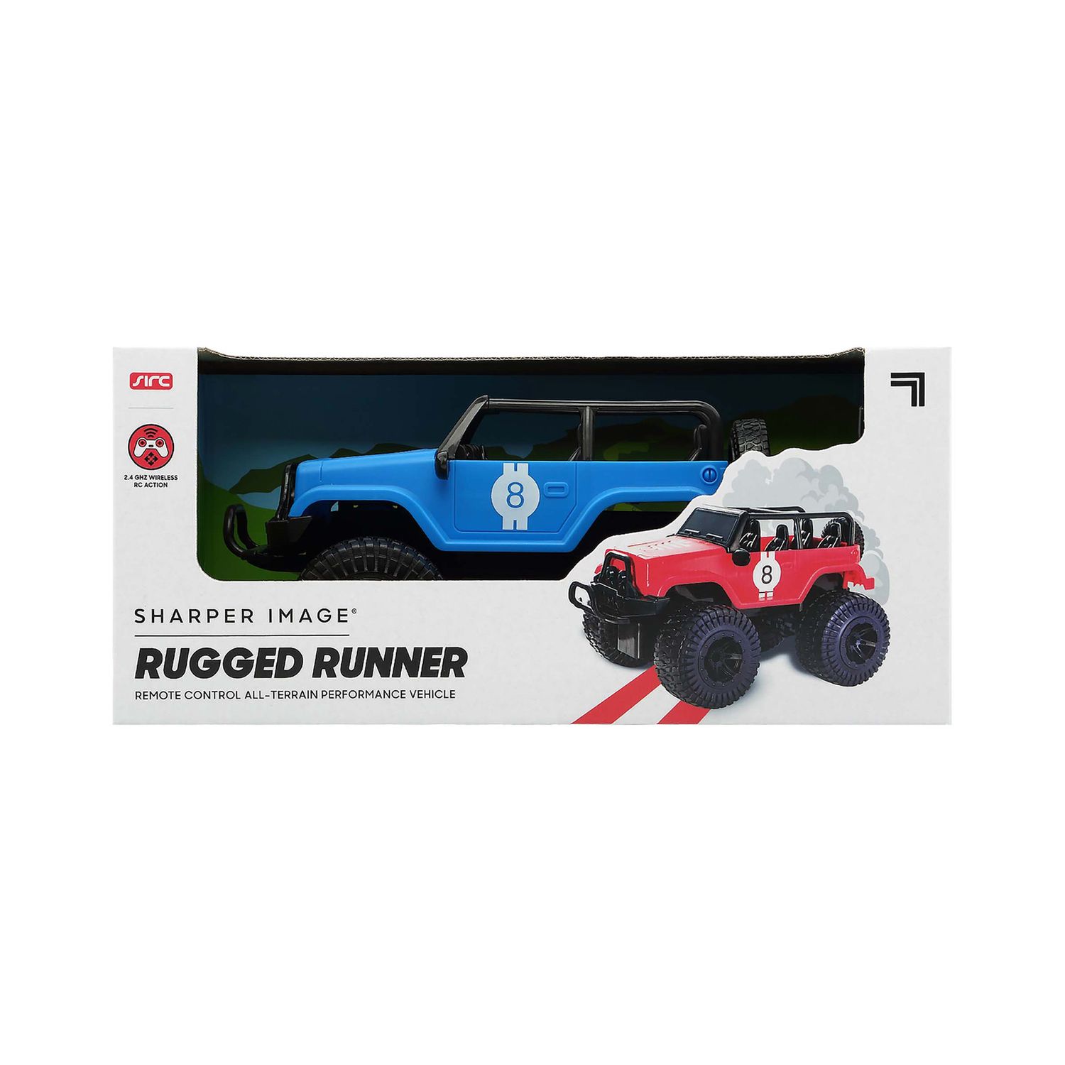 Macchina radiocomandata Rugged Runner 1:16 Sharper Image - Sharper Image