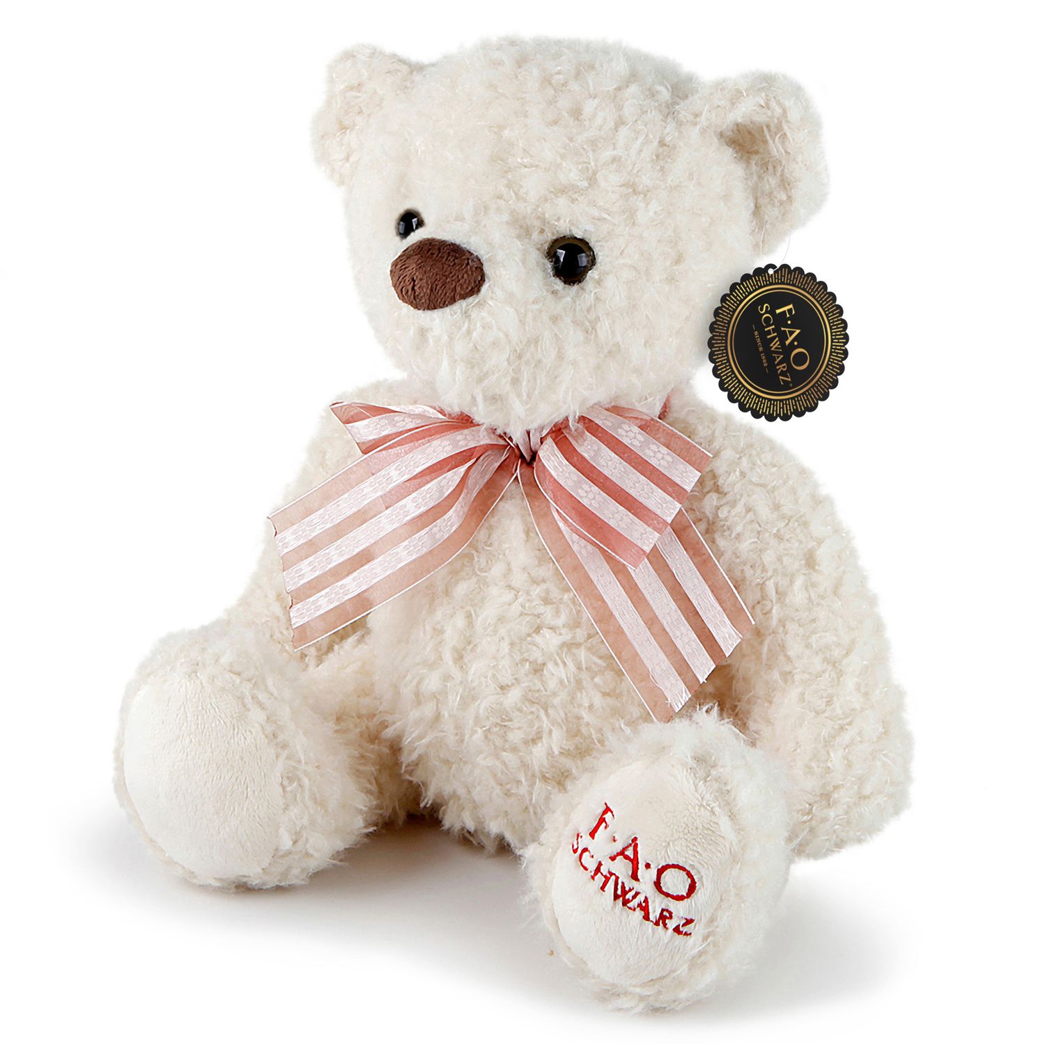 Orso panna di peluche 25 cm - FAO Schwarz