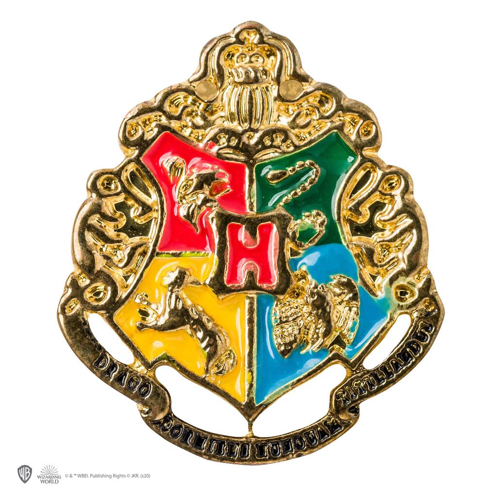 Cravatta deluxe Hogwarts con spilla - Harry Potter