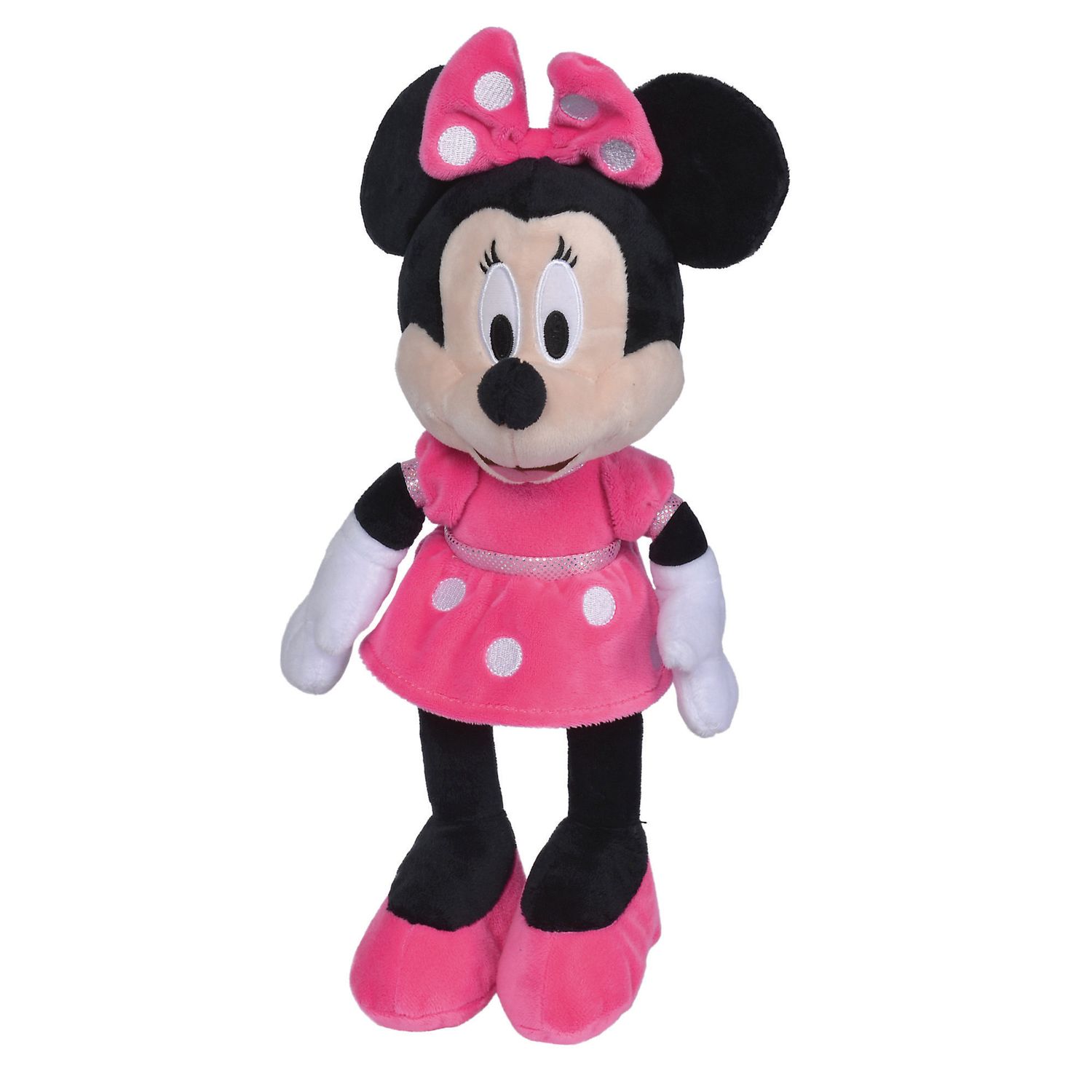 Peluche minnie abito fucsia 35 cm - Disney