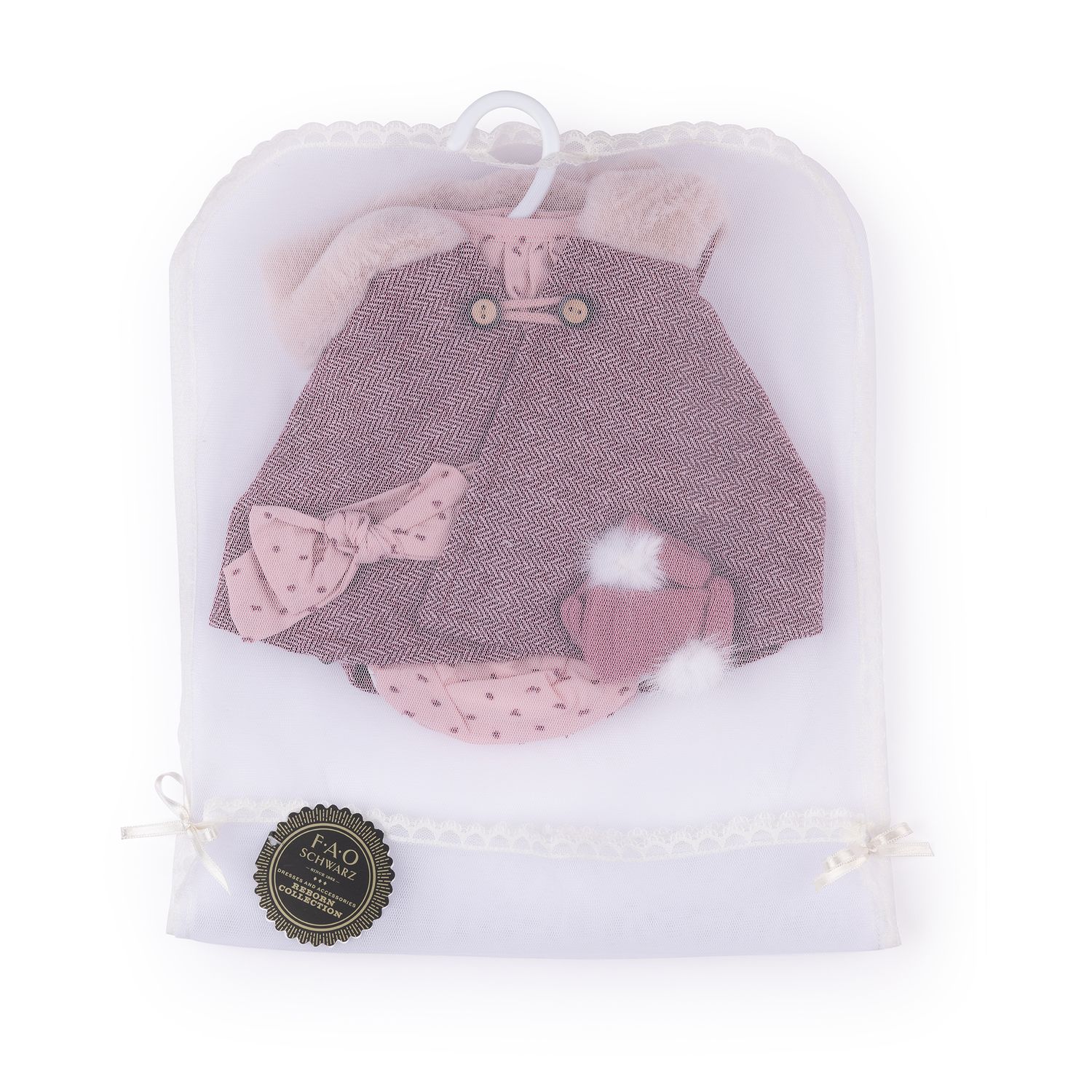 Vestitino con coulotte e mantella per My FAO Doll 40 cm - FAO Schwarz