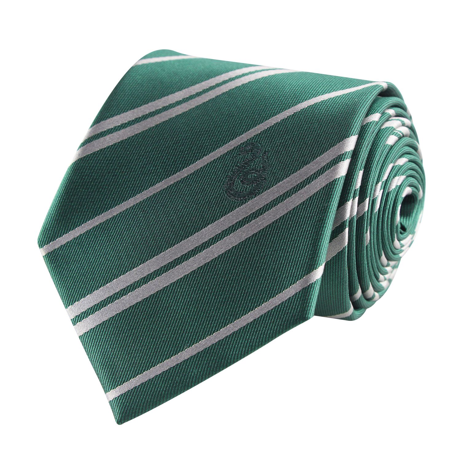 Cravatta deluxe Serpeverde con spilla - Harry Potter