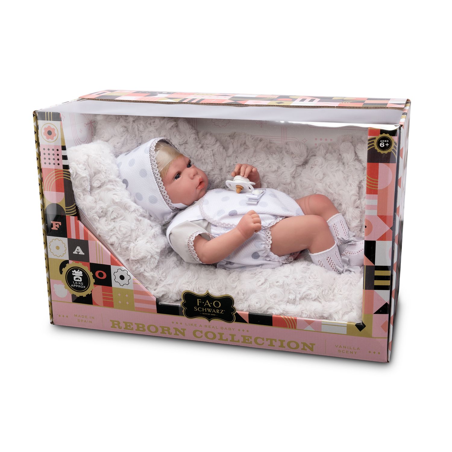 Bambola Sofia Reborn Collection 40 cm - FAO Schwarz