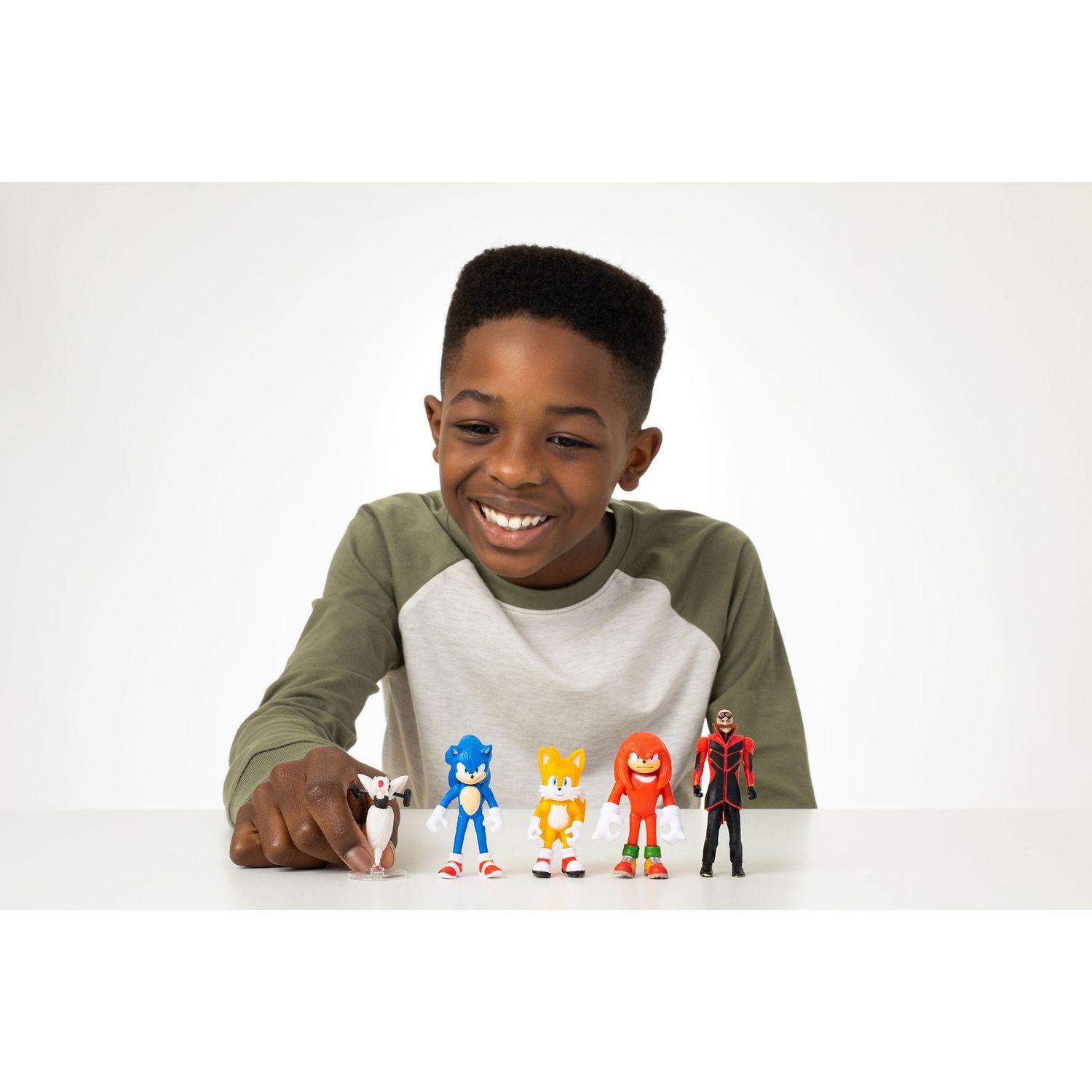 Sonic Action Figures Deluxe pack, 6 cm - Sonic