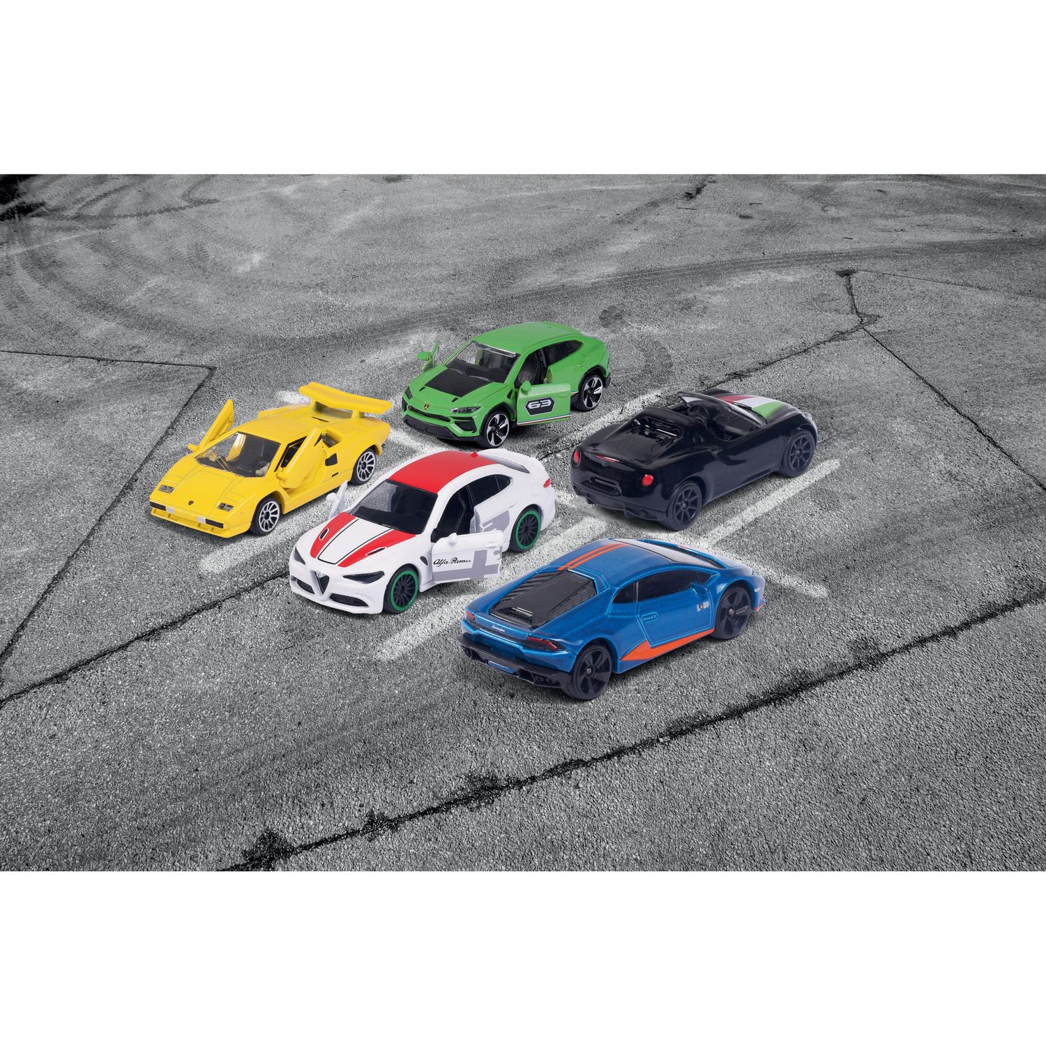 Dream Cars Italy, Giftpack 5 pezzi - Majorette