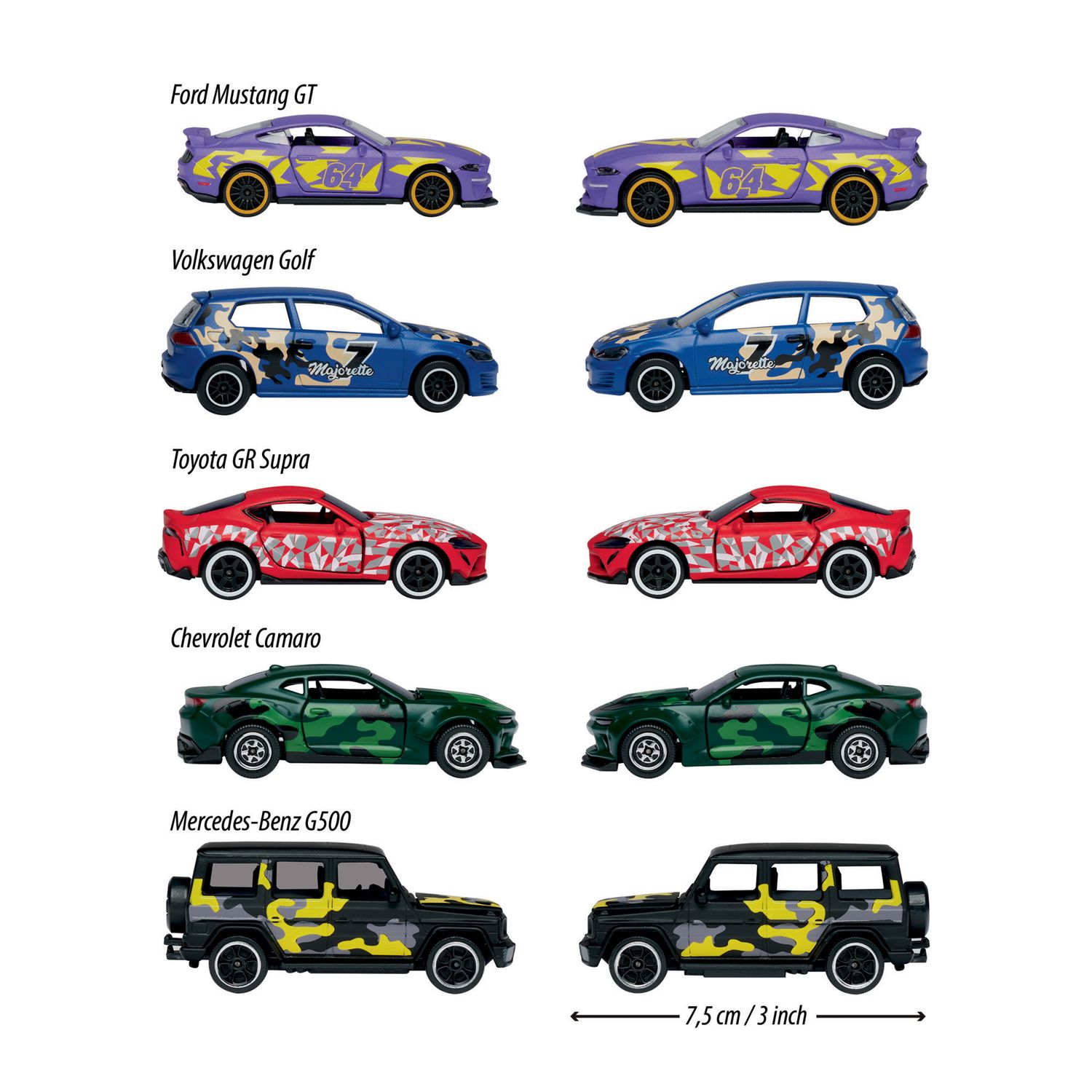 Limited Edition 8, Giftpack 5 pezzi - Majorette