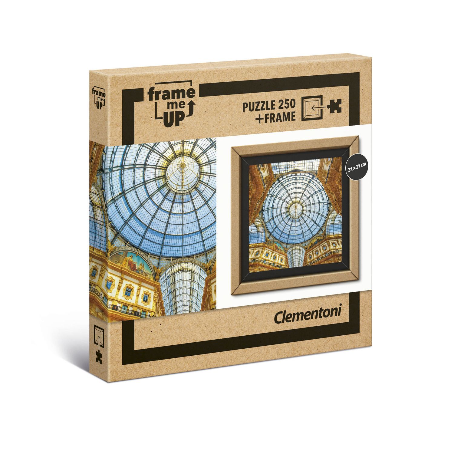 Puzzle 250 pezzi Frame Me Up Galleria Vittorio Emanuele - Clementoni