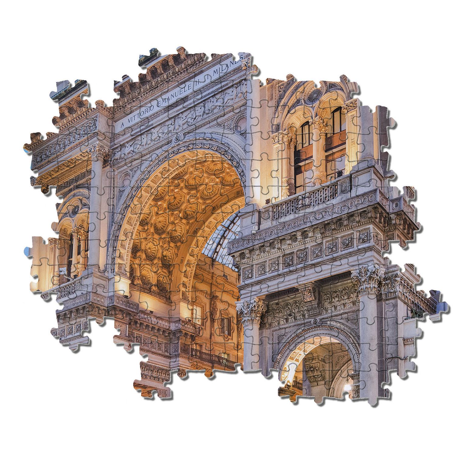 Puzzle Galleria Vittorio Emanuele 1000 pezzi - Clementoni