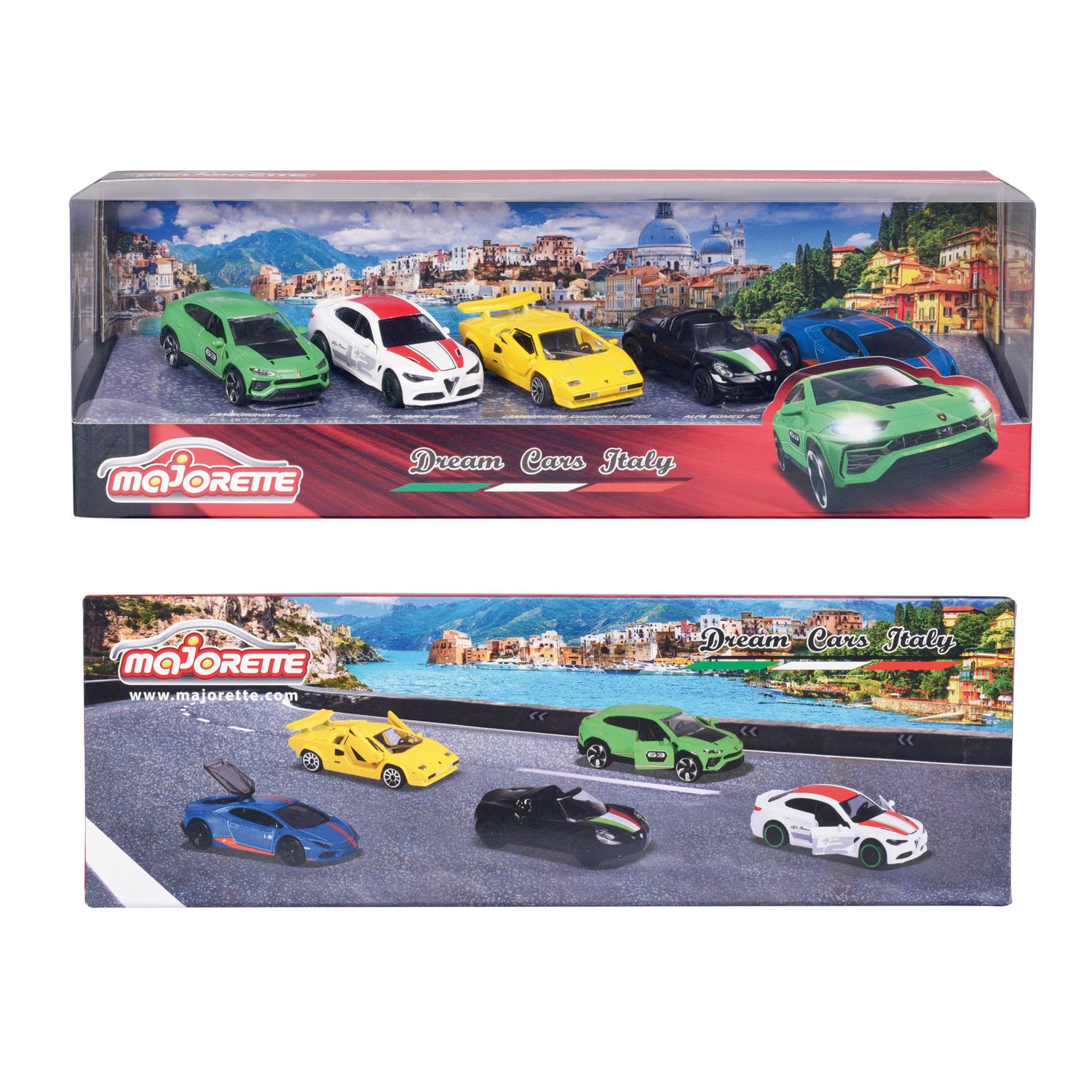 Dream Cars Italy, Giftpack 5 pezzi - Majorette