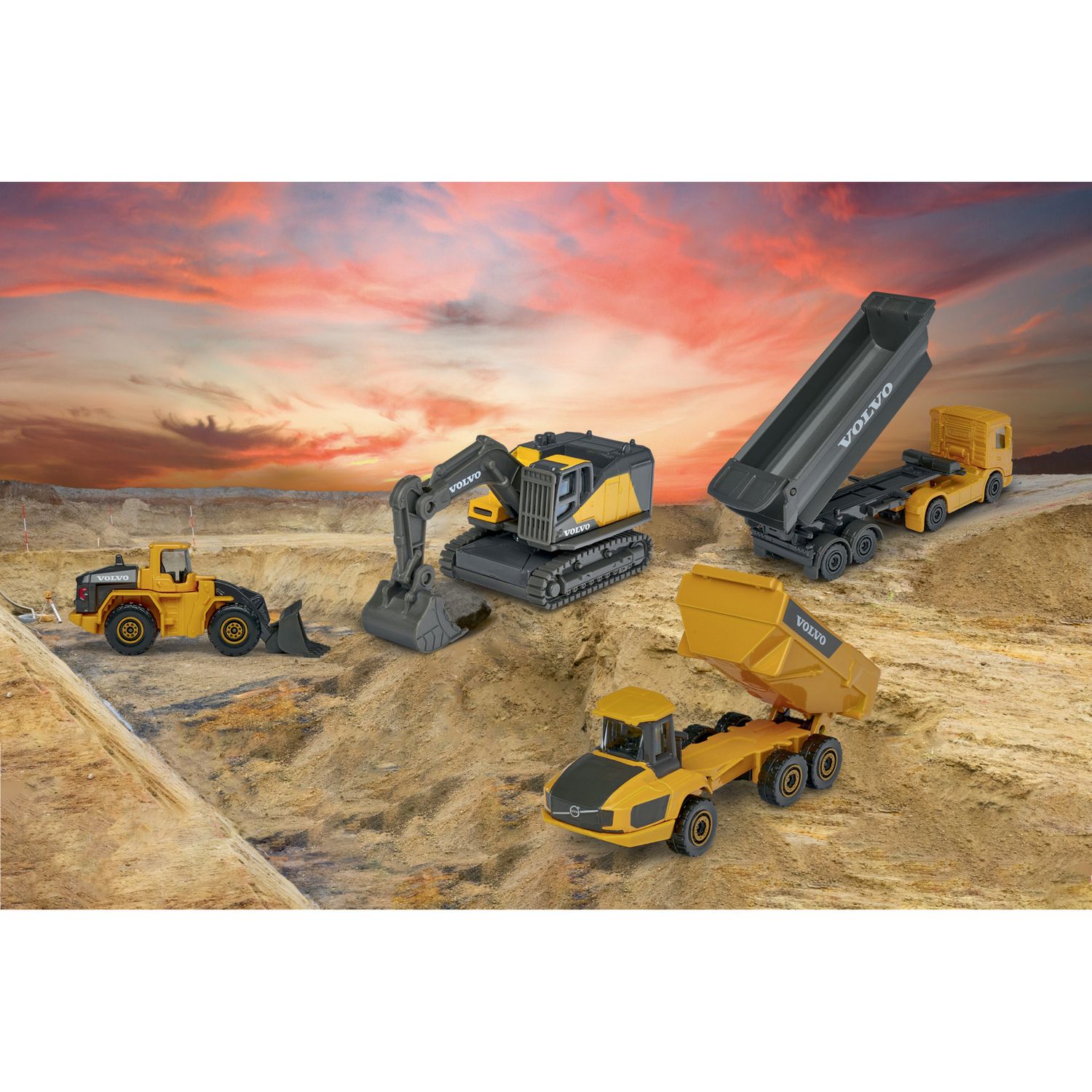 Volvo Gift Pack 4 pezzi - Majorette