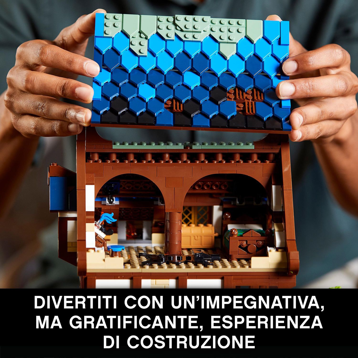 LEGO Ideas Fabbro Medieval da Collezione 21325 - LEGO