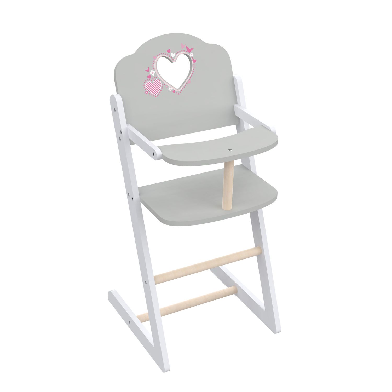 Seggiolone in legno per bambole - Love Bebé
