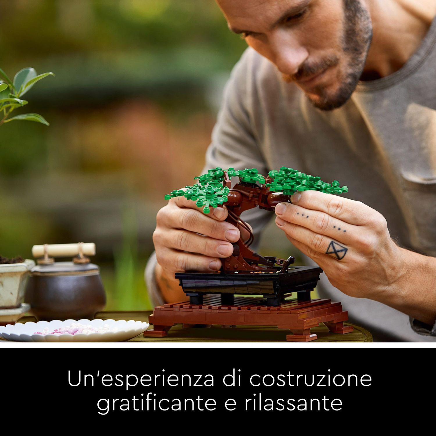 LEGO Icons 10281 Albero Bonsai, Botanical Collection - LEGO