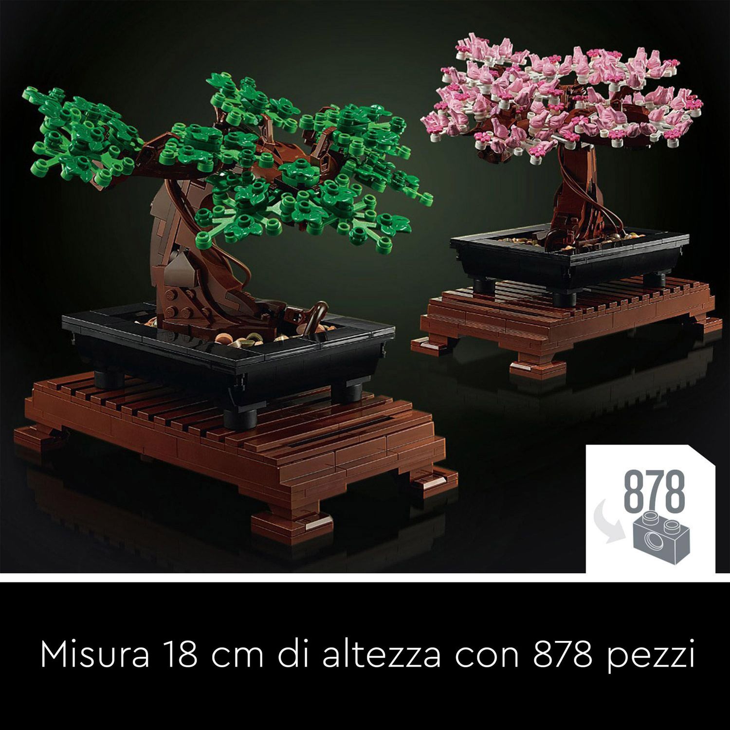 LEGO Icons 10281 Albero Bonsai, Botanical Collection - LEGO
