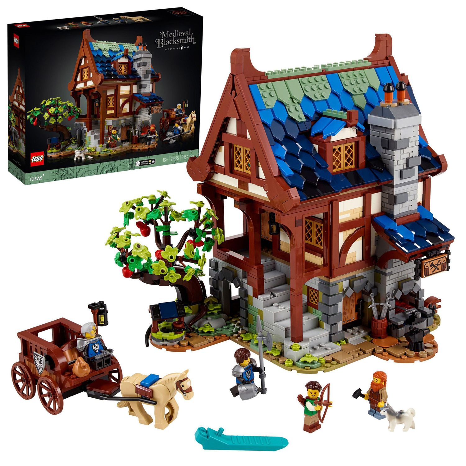 LEGO Ideas Fabbro Medieval da Collezione 21325 - LEGO