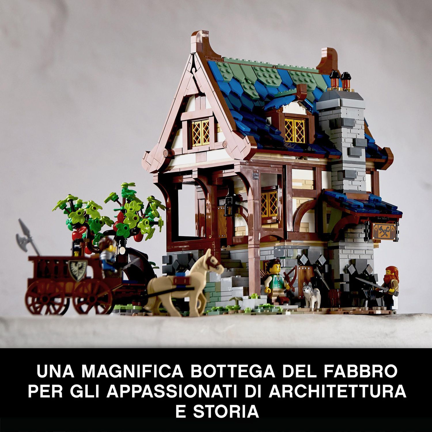 LEGO Ideas Fabbro Medieval da Collezione 21325 - LEGO