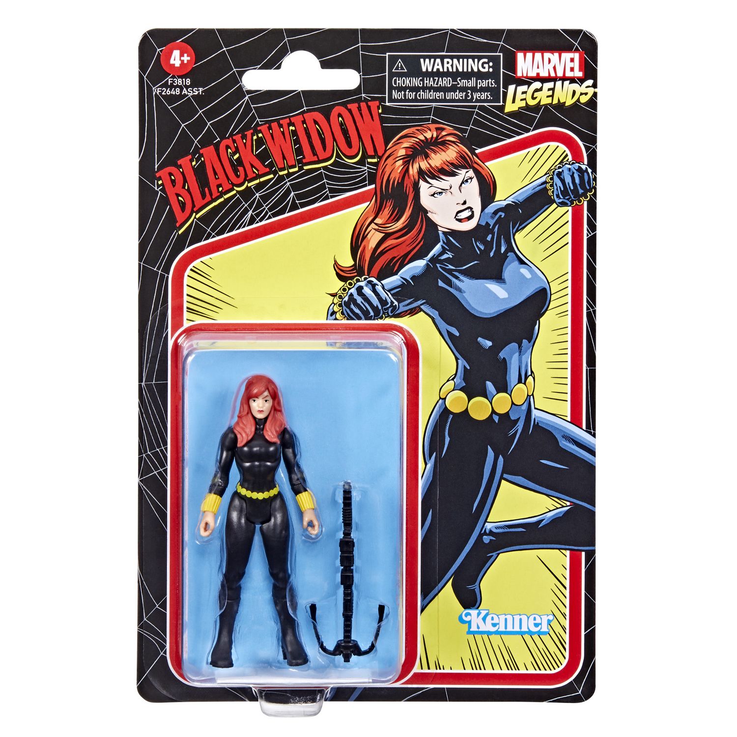 Action figure Black Widow da 9,5 cm - Marvel