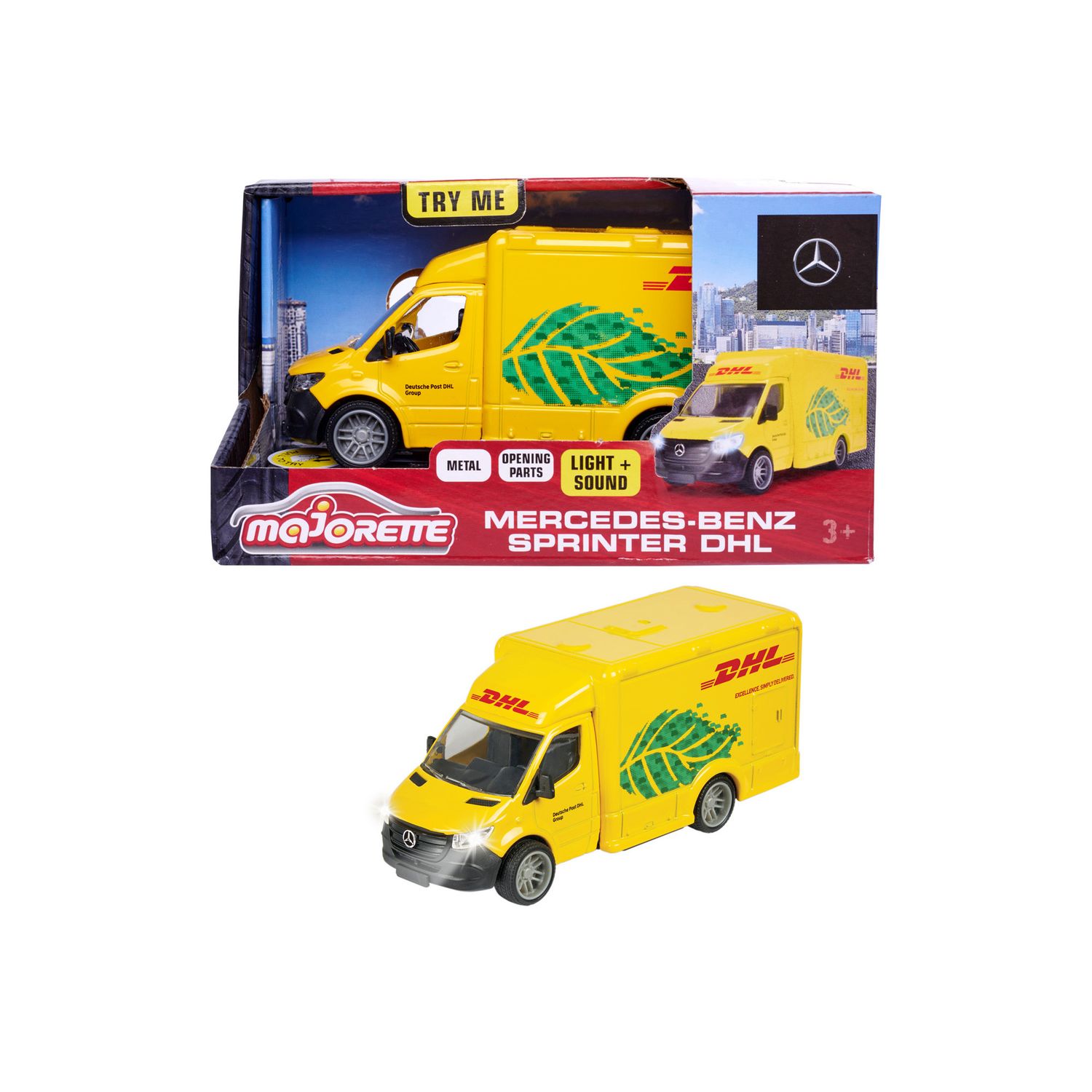 Mercedes-Benz Sprinter DHL scala 1:43 - Majorette