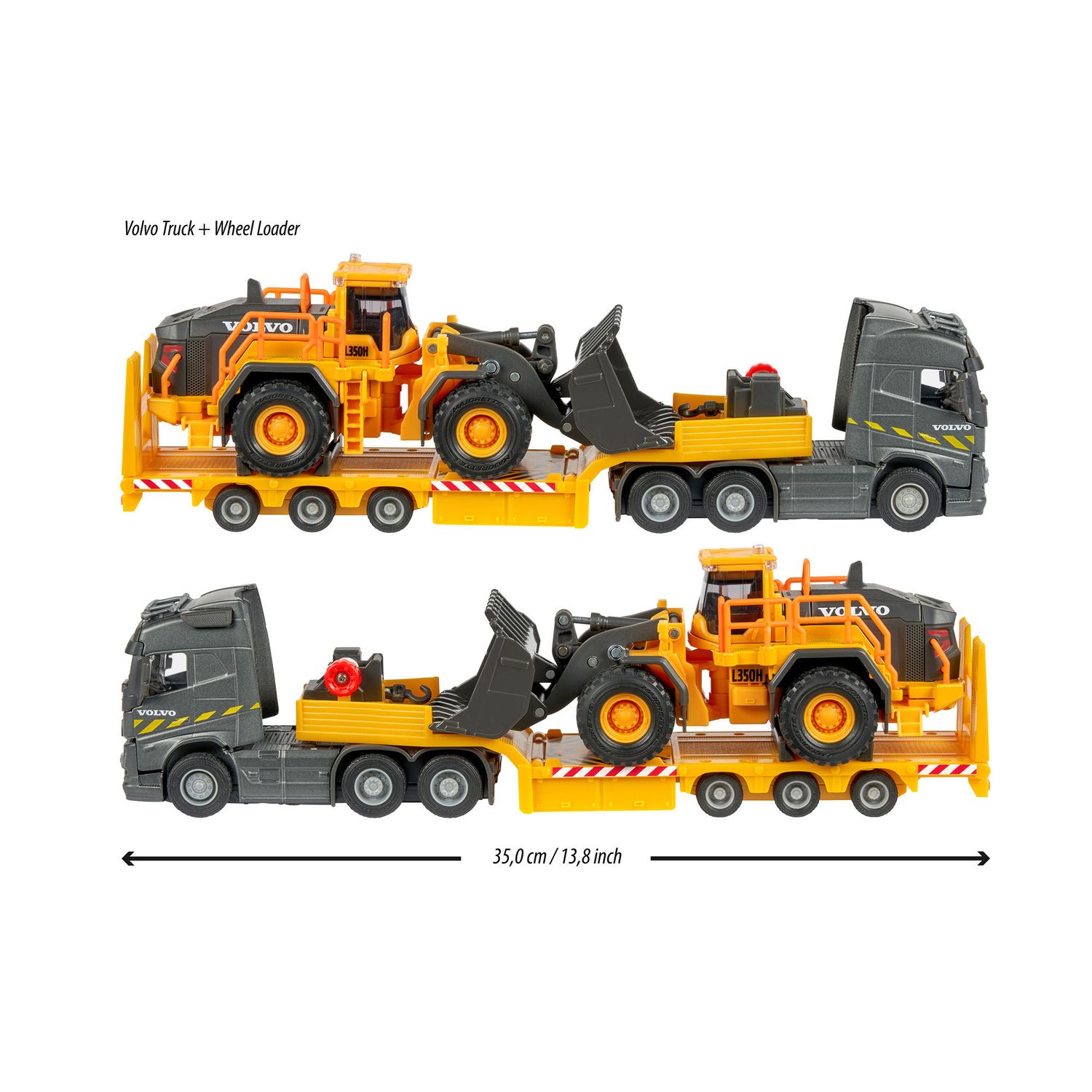 Volvo Camion FH-16 Pala Gommata L350H - Majorette