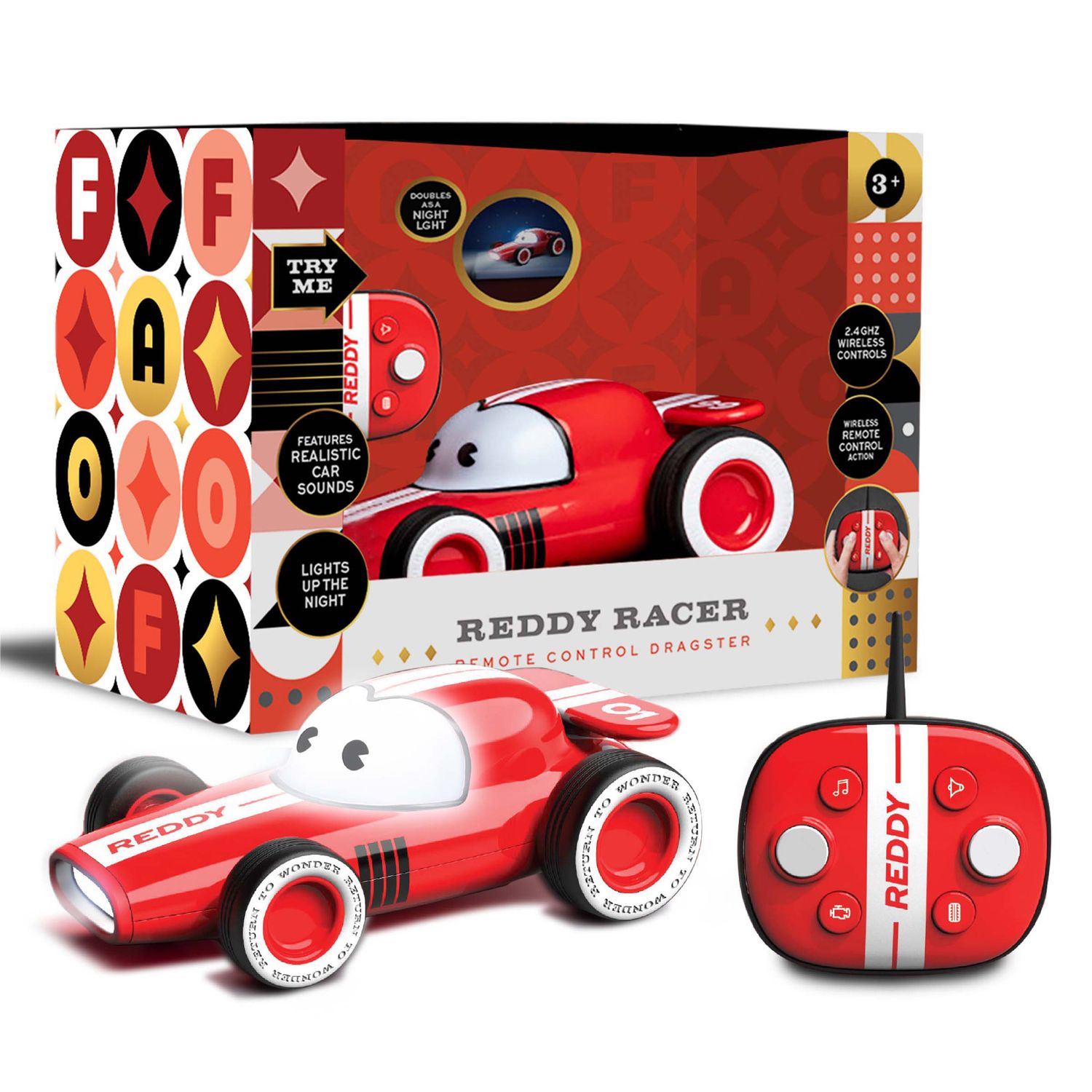 Macchinina radiocomandata Reddy Racer Dragster - FAO Schwarz