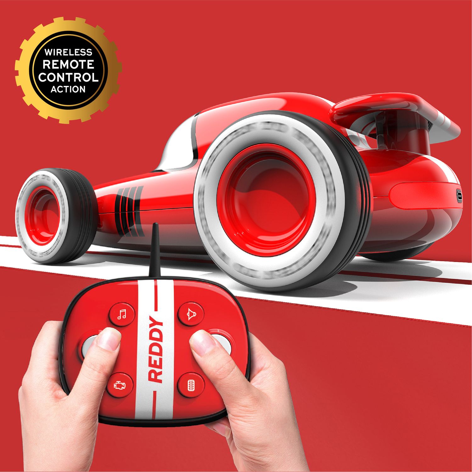 Macchinina radiocomandata Reddy Racer Dragster - FAO Schwarz