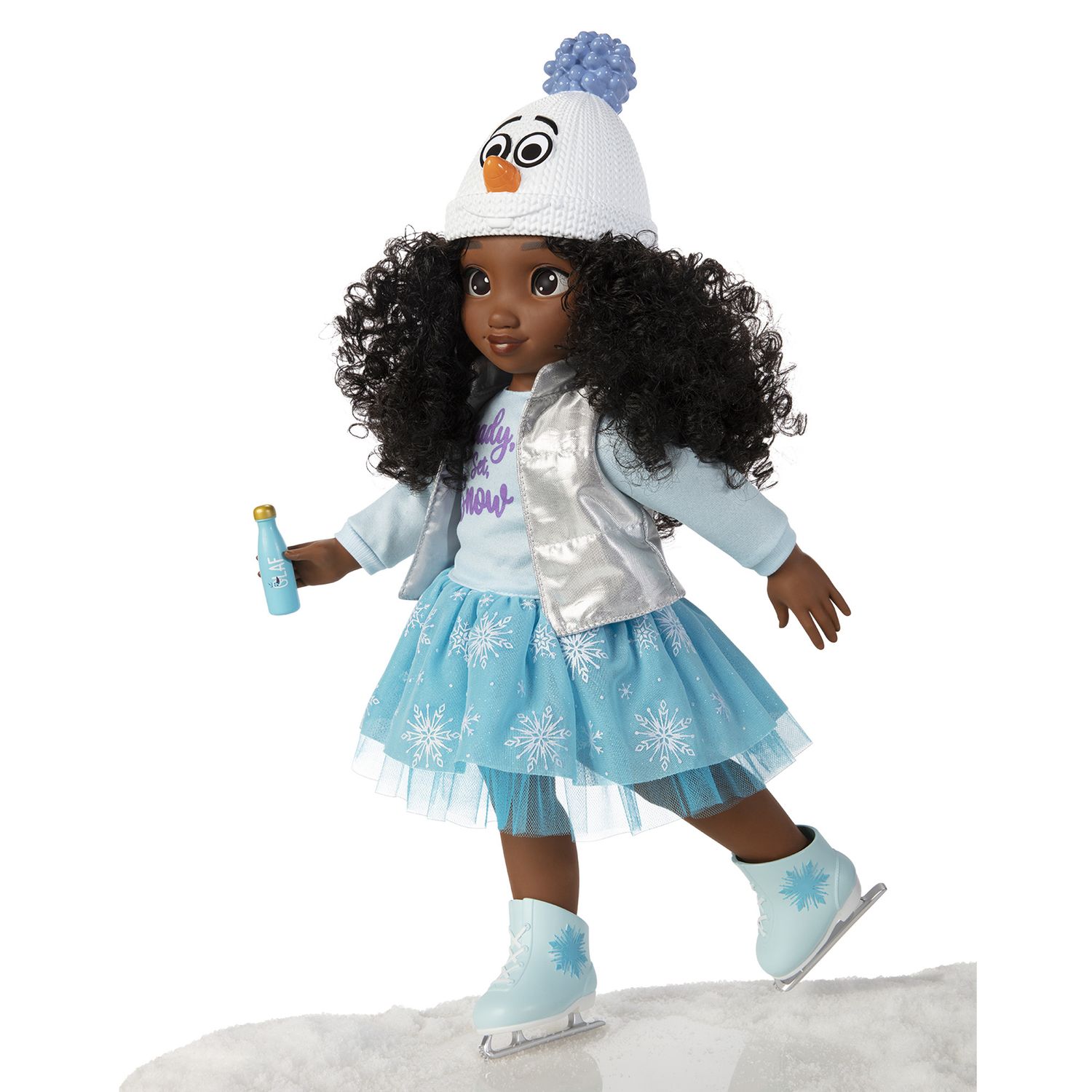 Bambola ispirata a Elsa con capelli lunghi e accessori 46 cm - Disney ILY4EVER